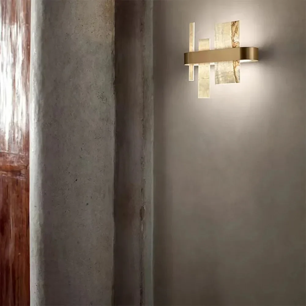 Alabaster Acropolis LED Wall Sconce - Image 5