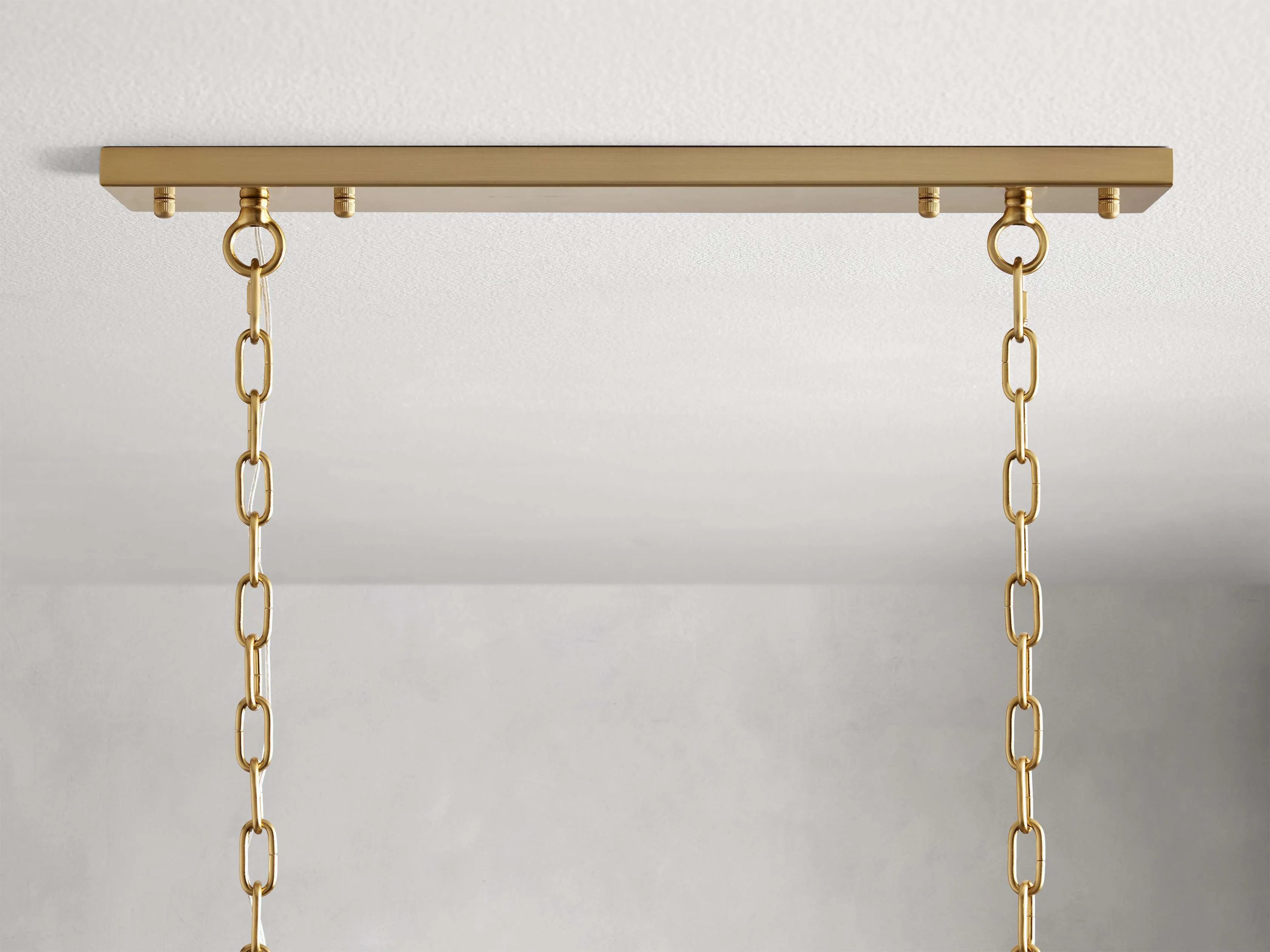 Amaya Delicate Crystal Rectangular Chandelier - Image 4