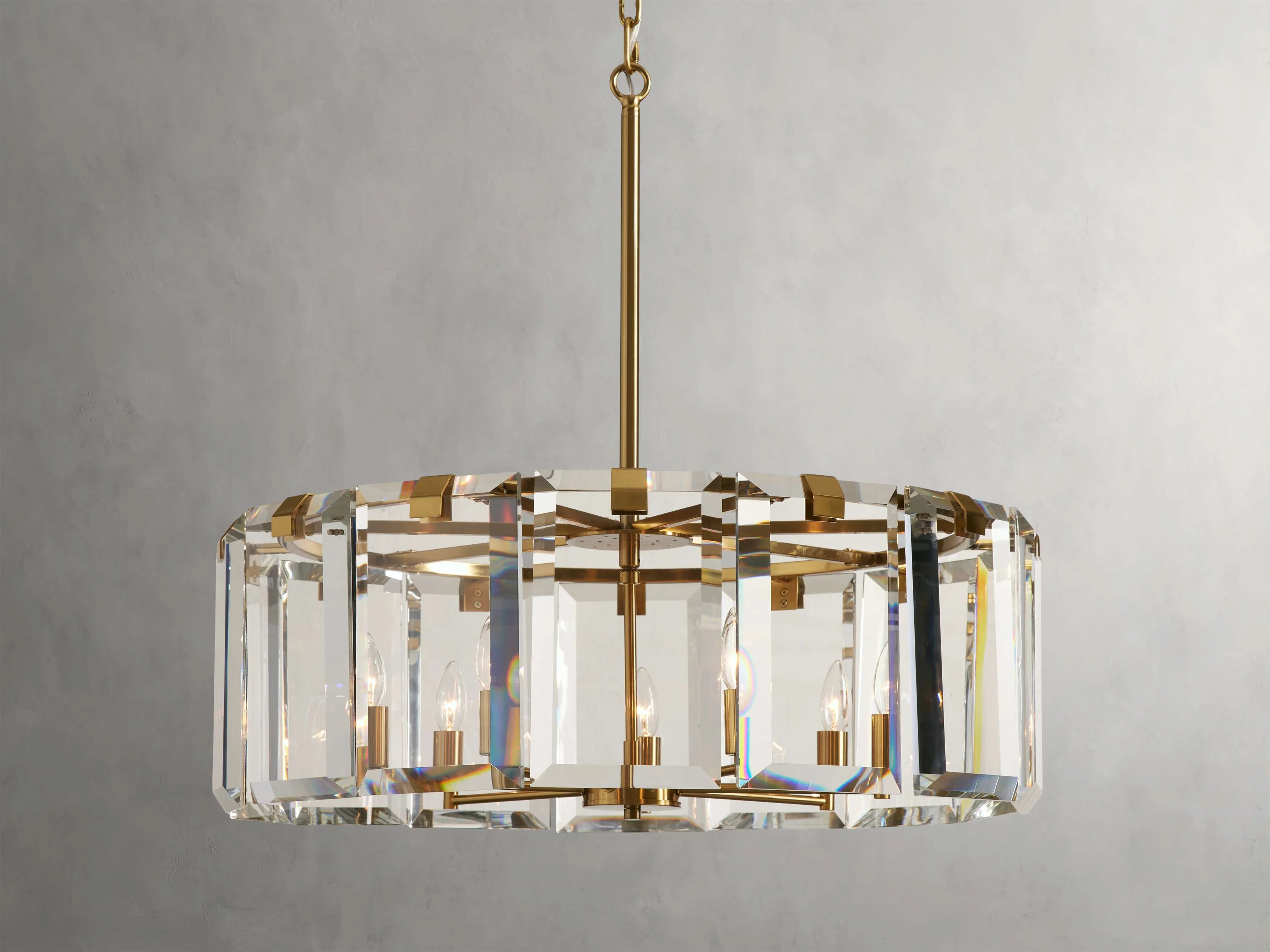 Amaya Delicate Crystal Round Chandelier - Image 11