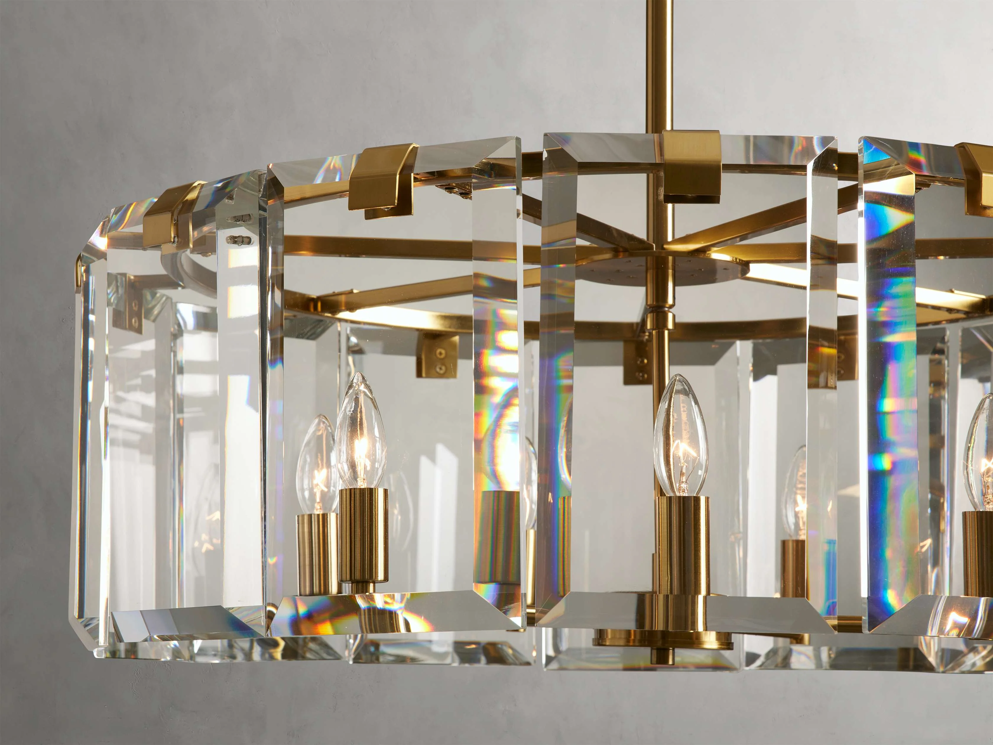 Amaya Delicate Crystal Round Chandelier - Image 13