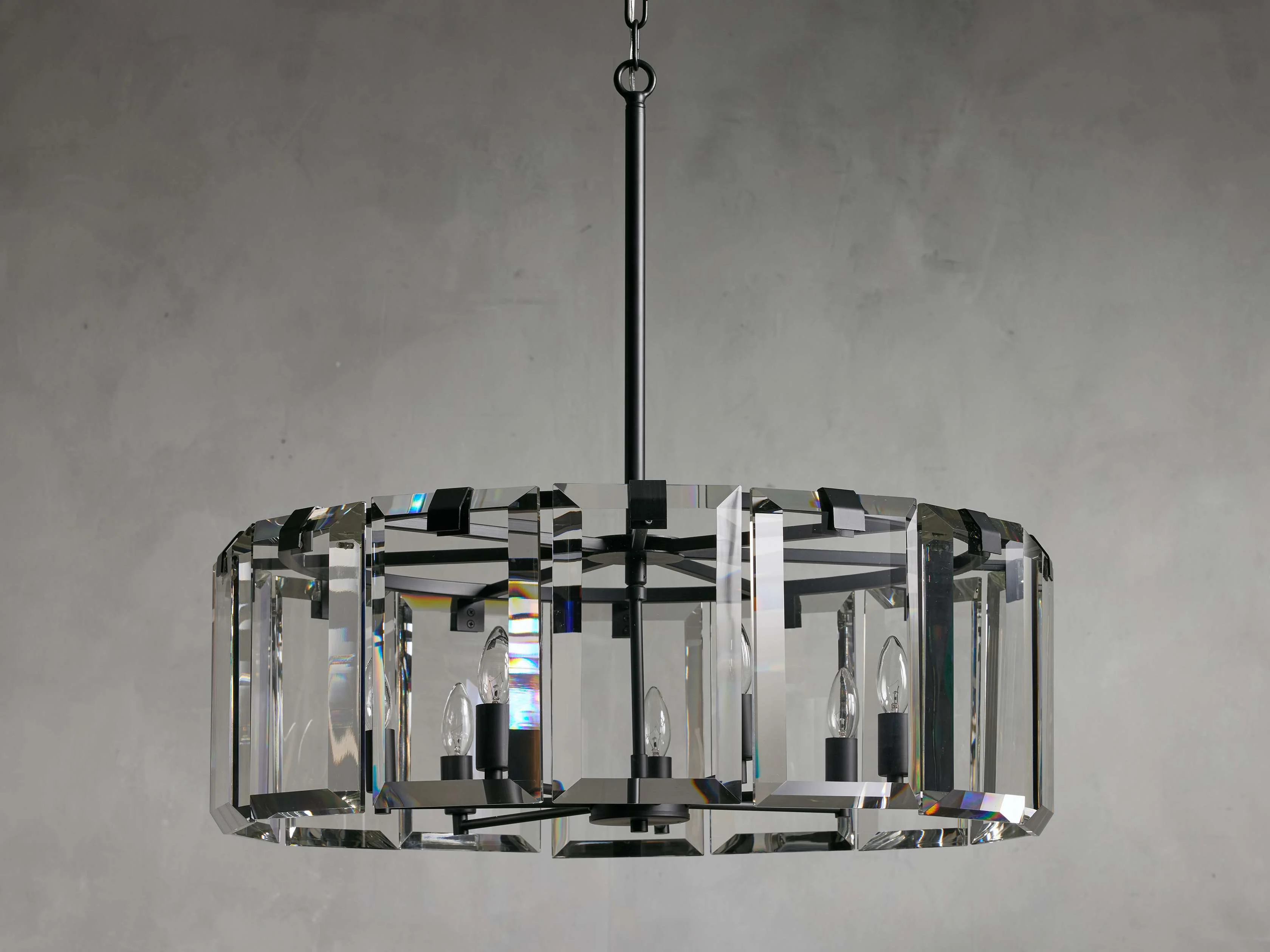 Amaya Delicate Crystal Round Chandelier - Image 17