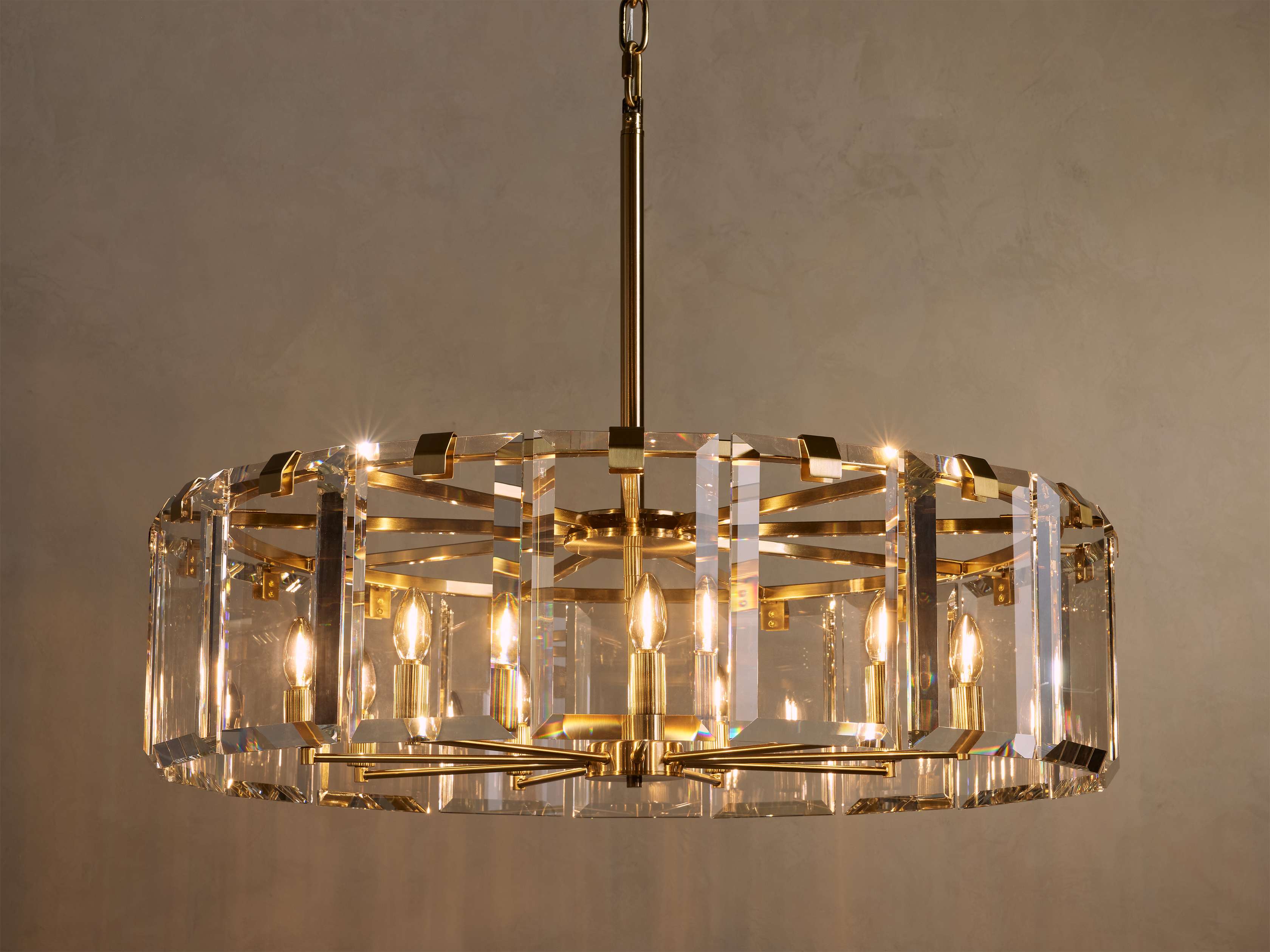 Amaya Delicate Crystal Round Chandelier - Image 21