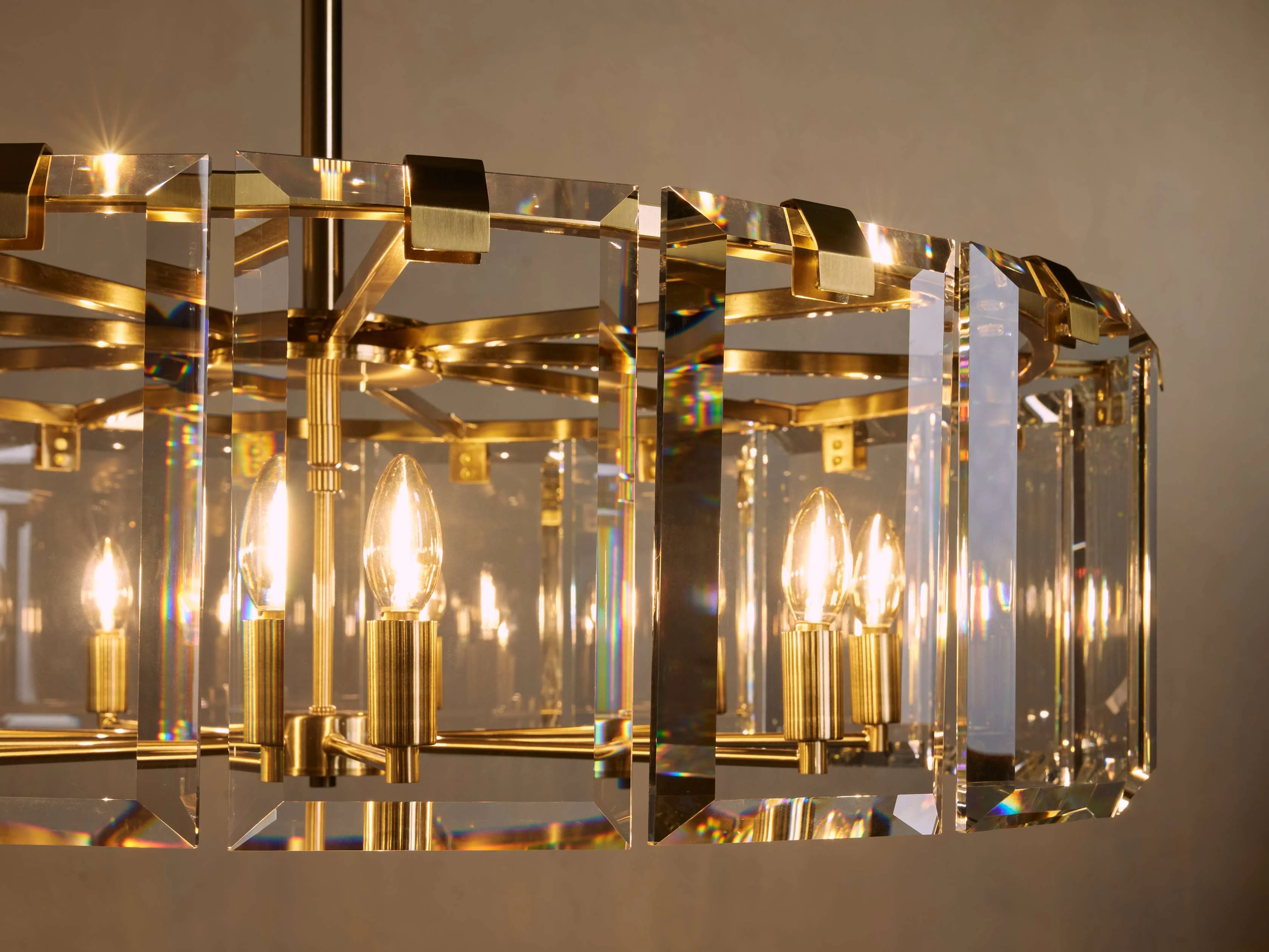 Amaya Delicate Crystal Round Chandelier - Image 23