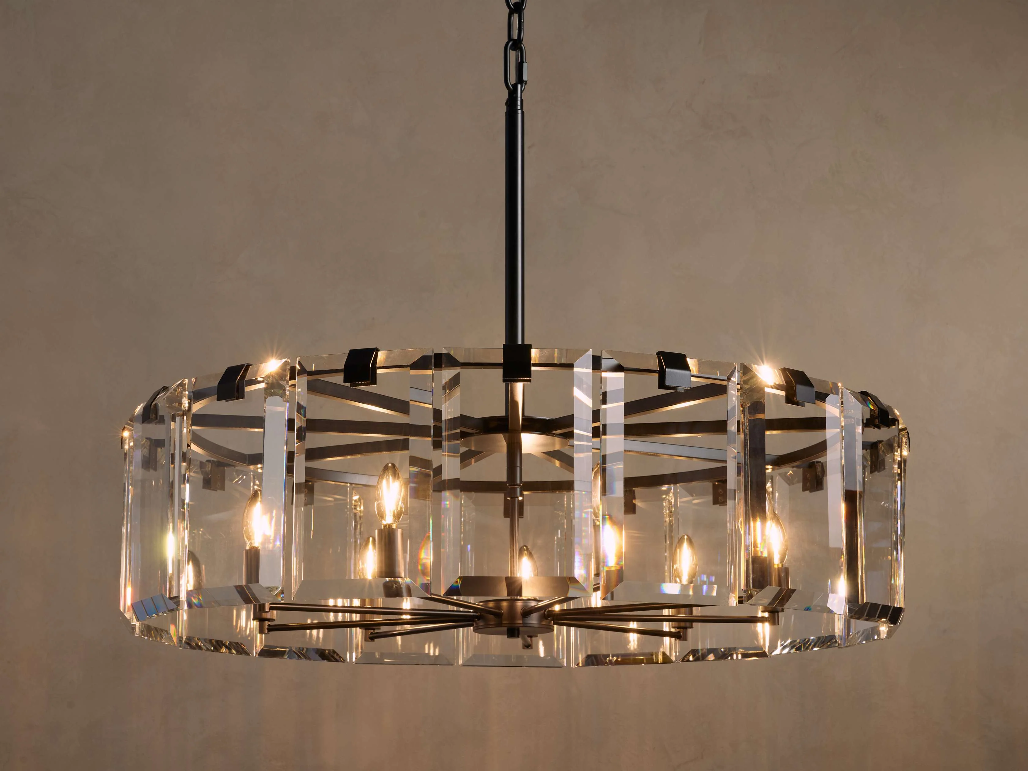 Amaya Delicate Crystal Round Chandelier - Image 26
