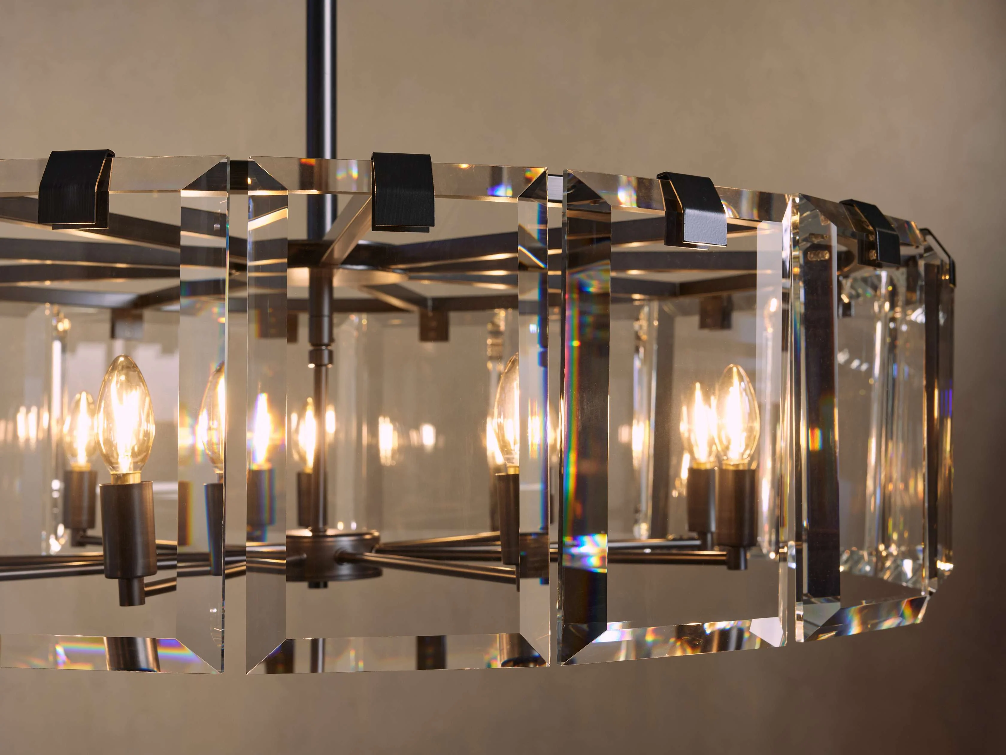 Amaya Delicate Crystal Round Chandelier - Image 28