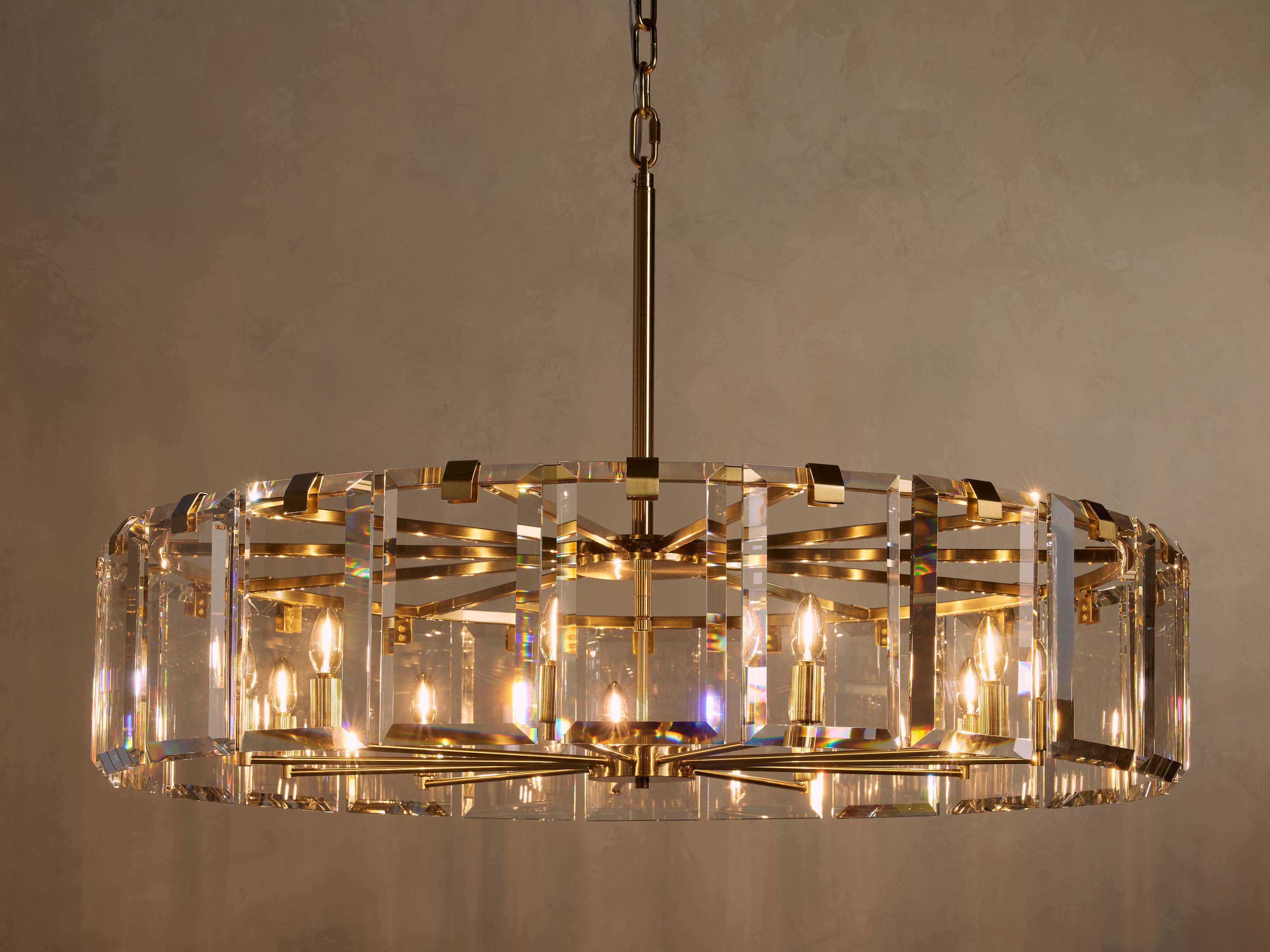 Amaya Delicate Crystal Round Chandelier - Image 31