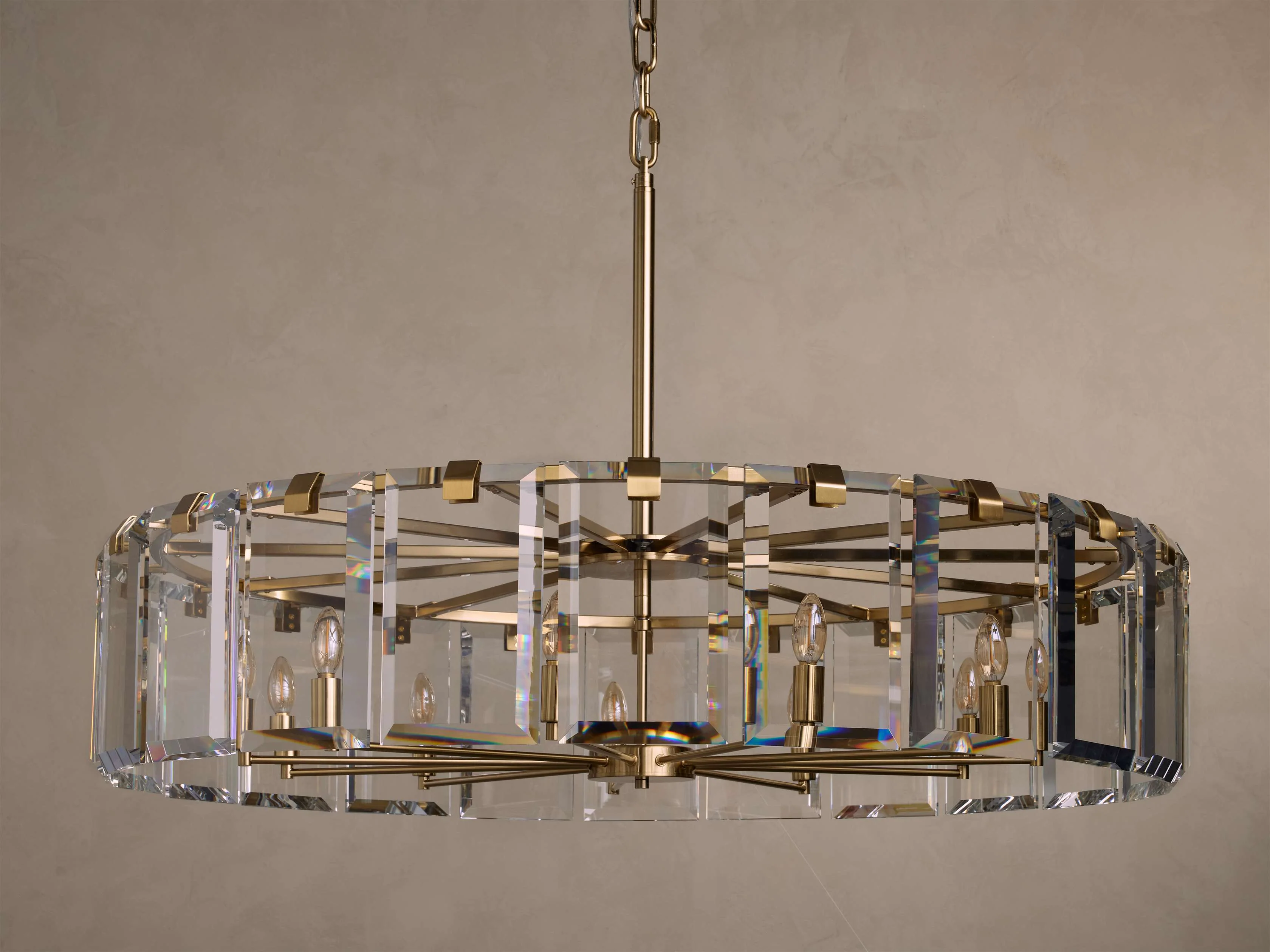 Amaya Delicate Crystal Round Chandelier - Image 32
