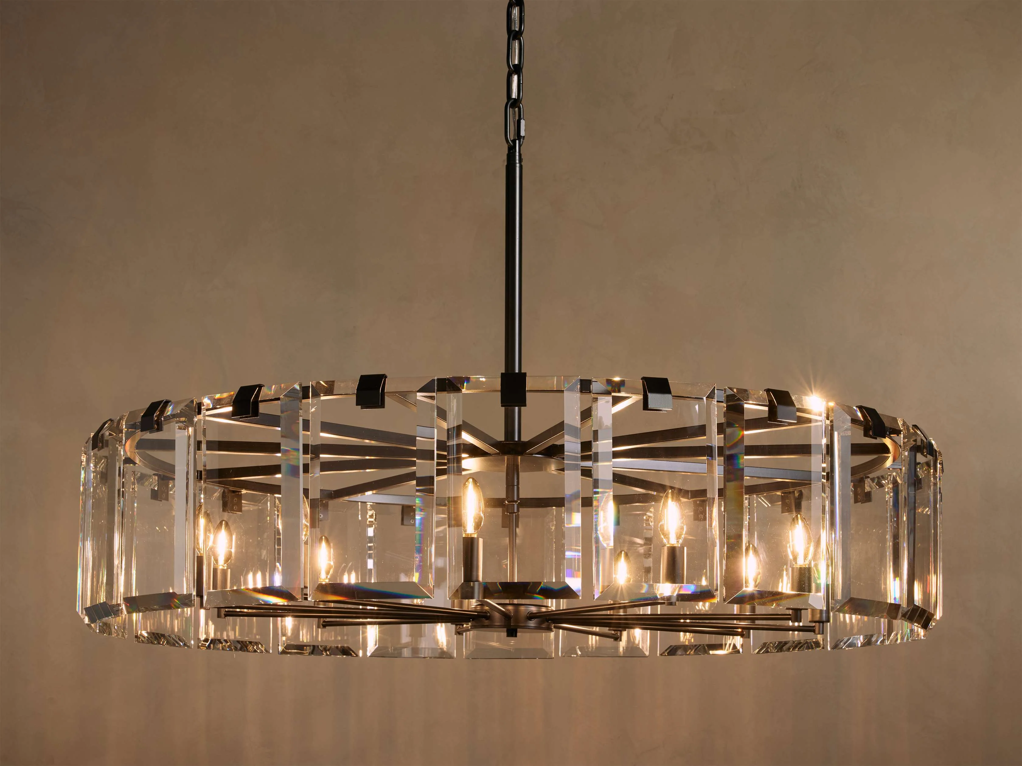 Amaya Delicate Crystal Round Chandelier - Image 36