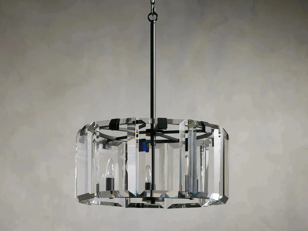Amaya Delicate Crystal Round Chandelier - Image 7