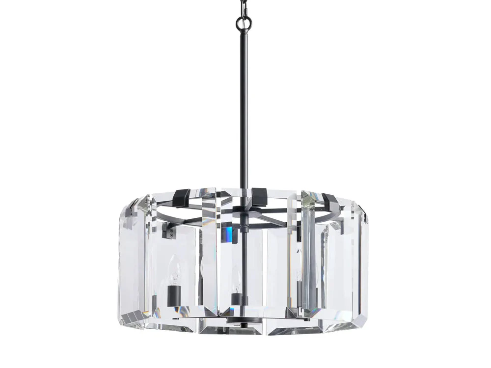 Amaya Luxe Crystal Round Chandelier - Image 10