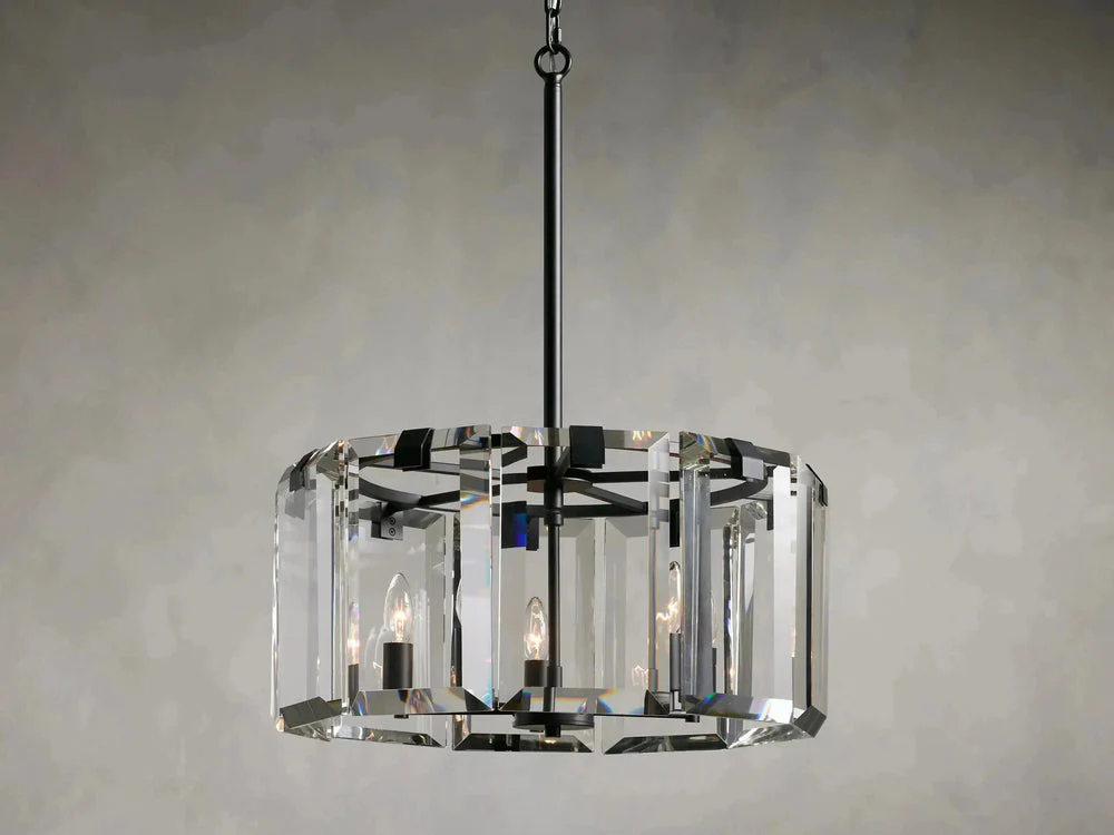 Amaya Luxe Crystal Round Chandelier - Image 6