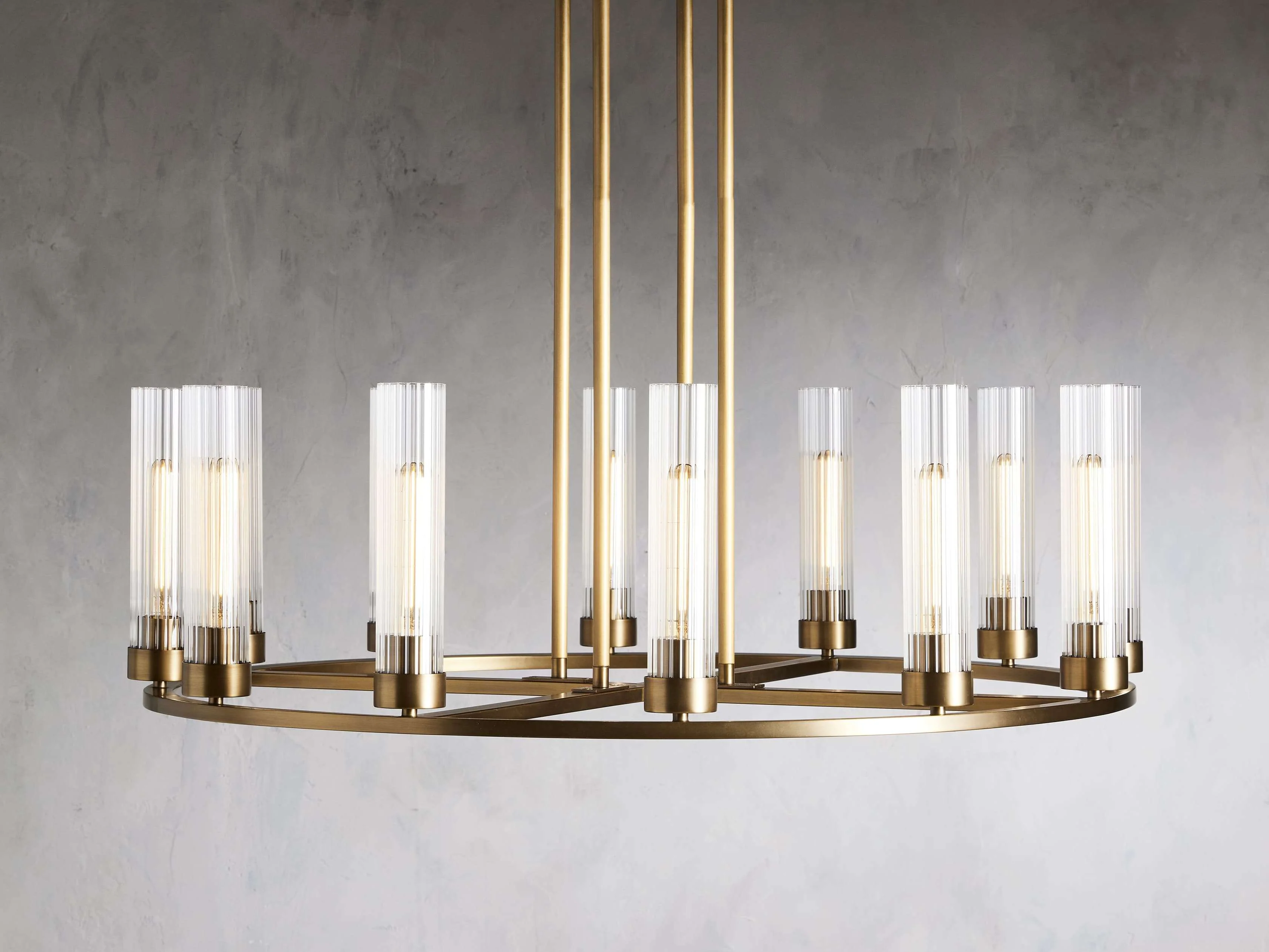 Andreas Modern Glass Round Chandelier - Image 18