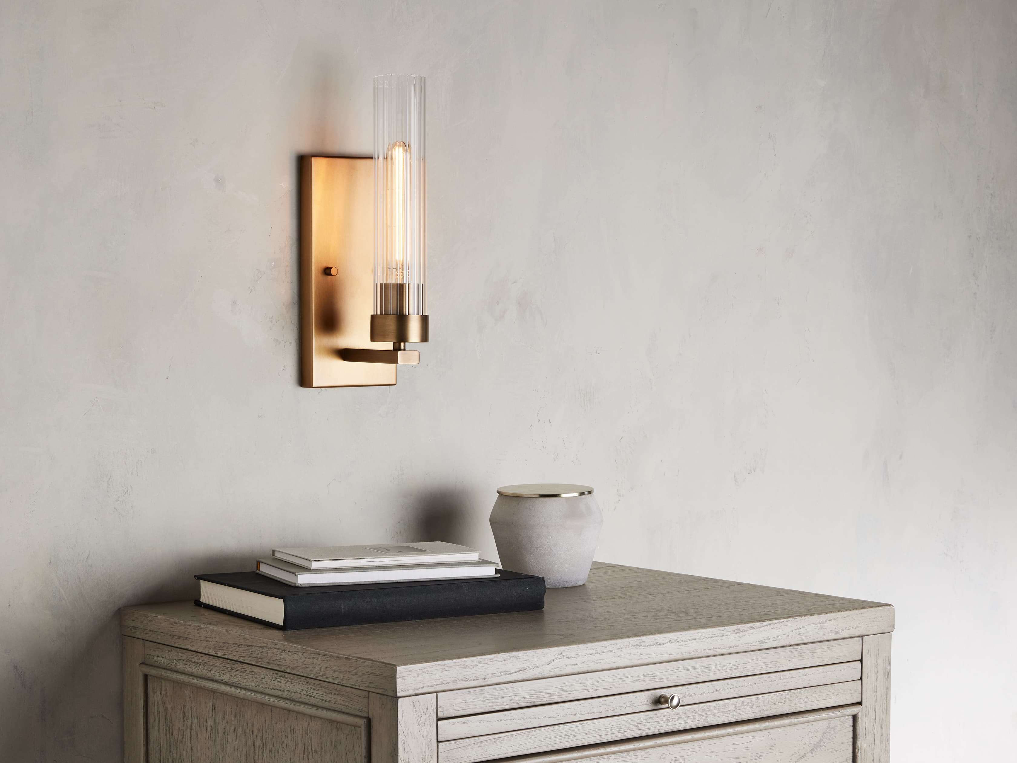 Andreas Modern Glass Wall Sconce - Image 4