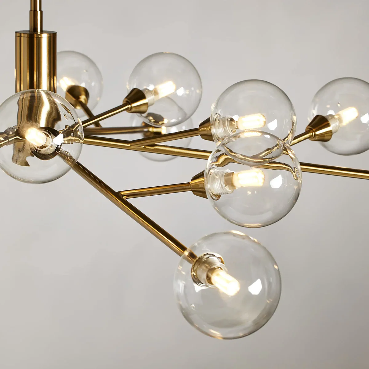 Apollo Modern Glass Ball Round Chandelier - Image 23