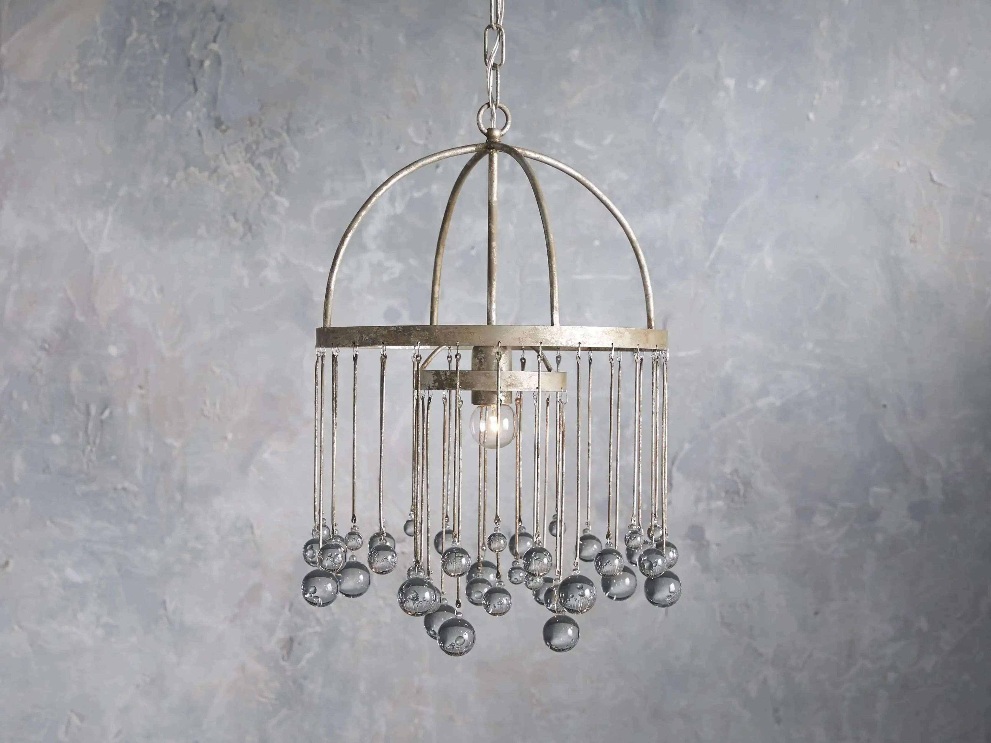 Aubrey Crystal Ball Pendant Light - Image 3