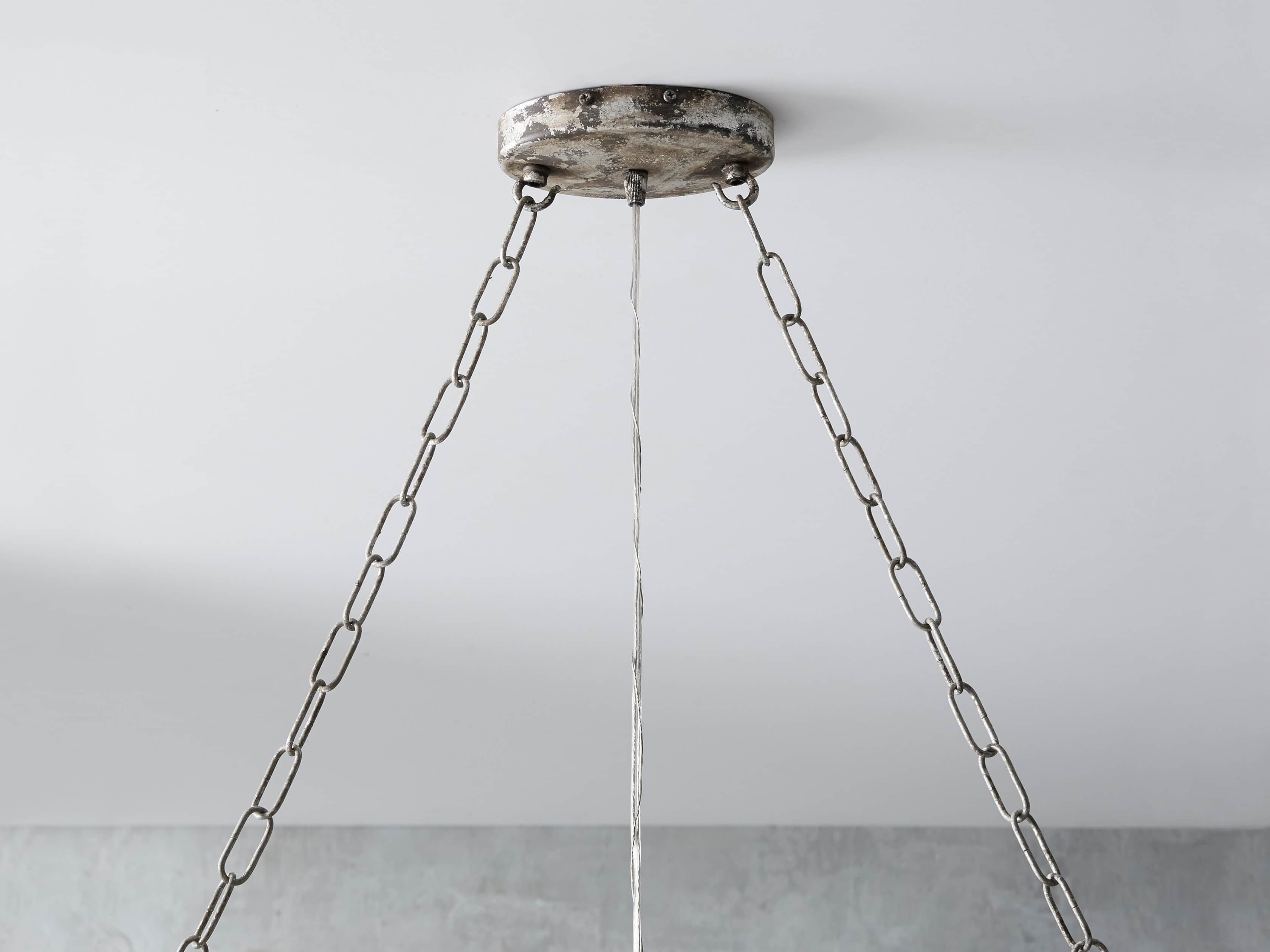 Aubrey Crystal Ball Rectangular Chandelier - Image 34