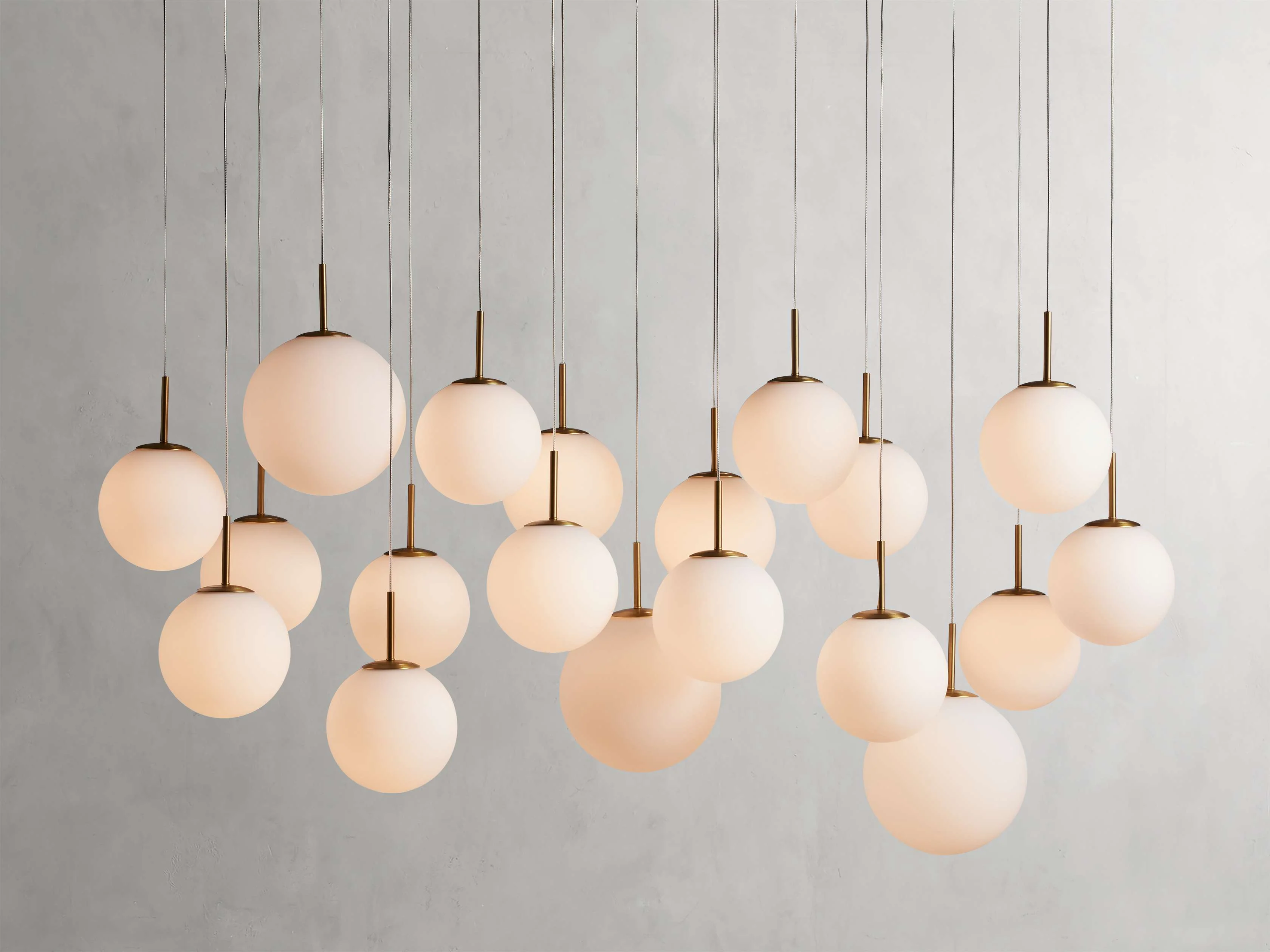 Casen Artisanal Glass Linear Chandelier - Image 16