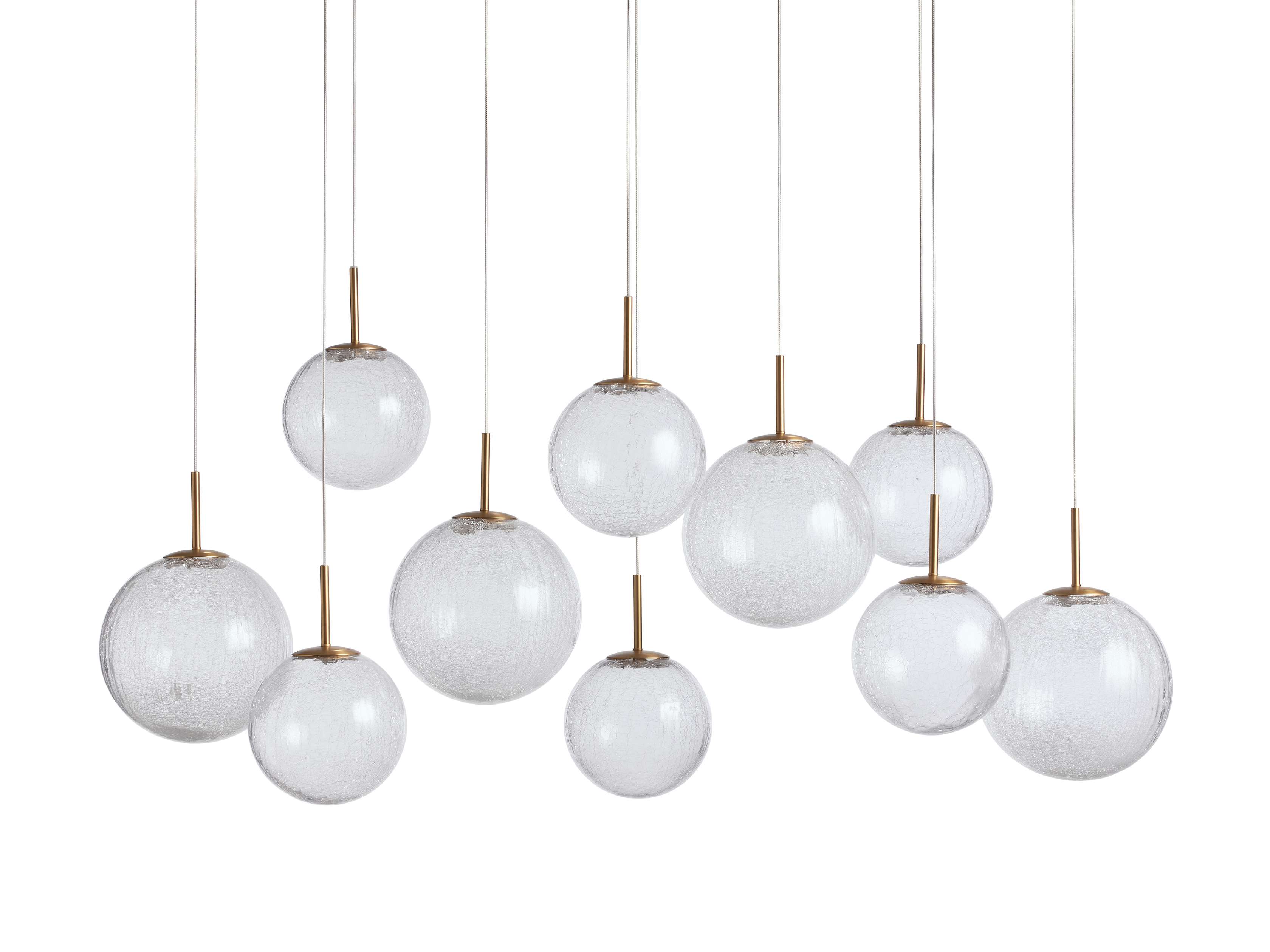 Casen Modern Satin Crystal Linear Chandelier - Image 5
