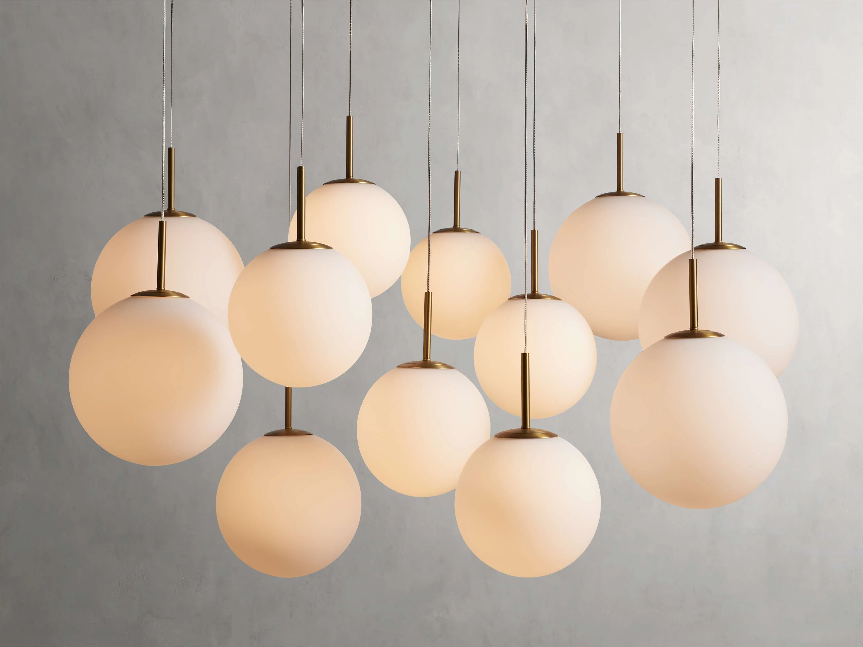 Casen Modern Satin Crystal Round Chandelier - Image 36