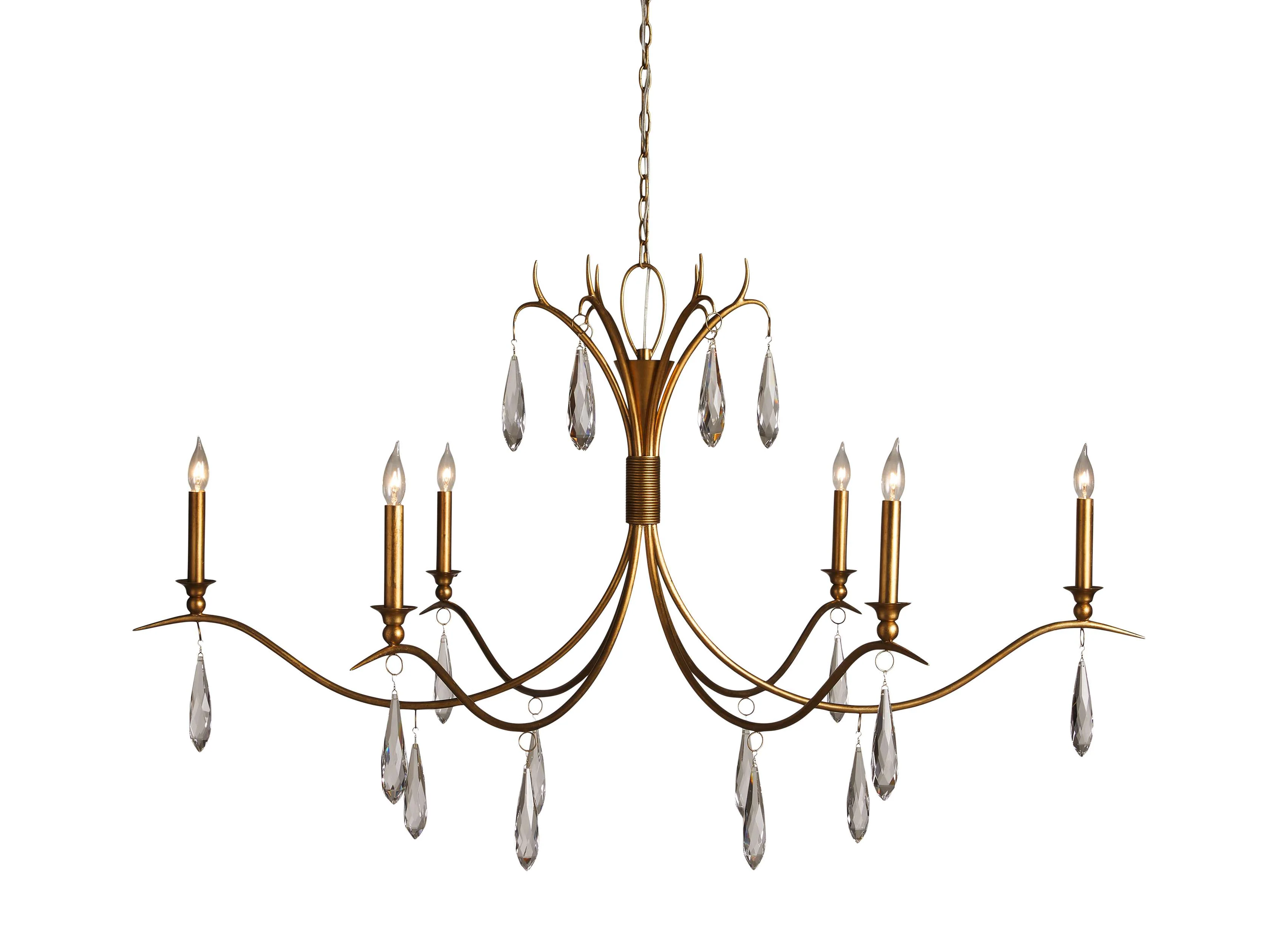 Celine Sparkling Drops Crystal Chandelier - Image 10