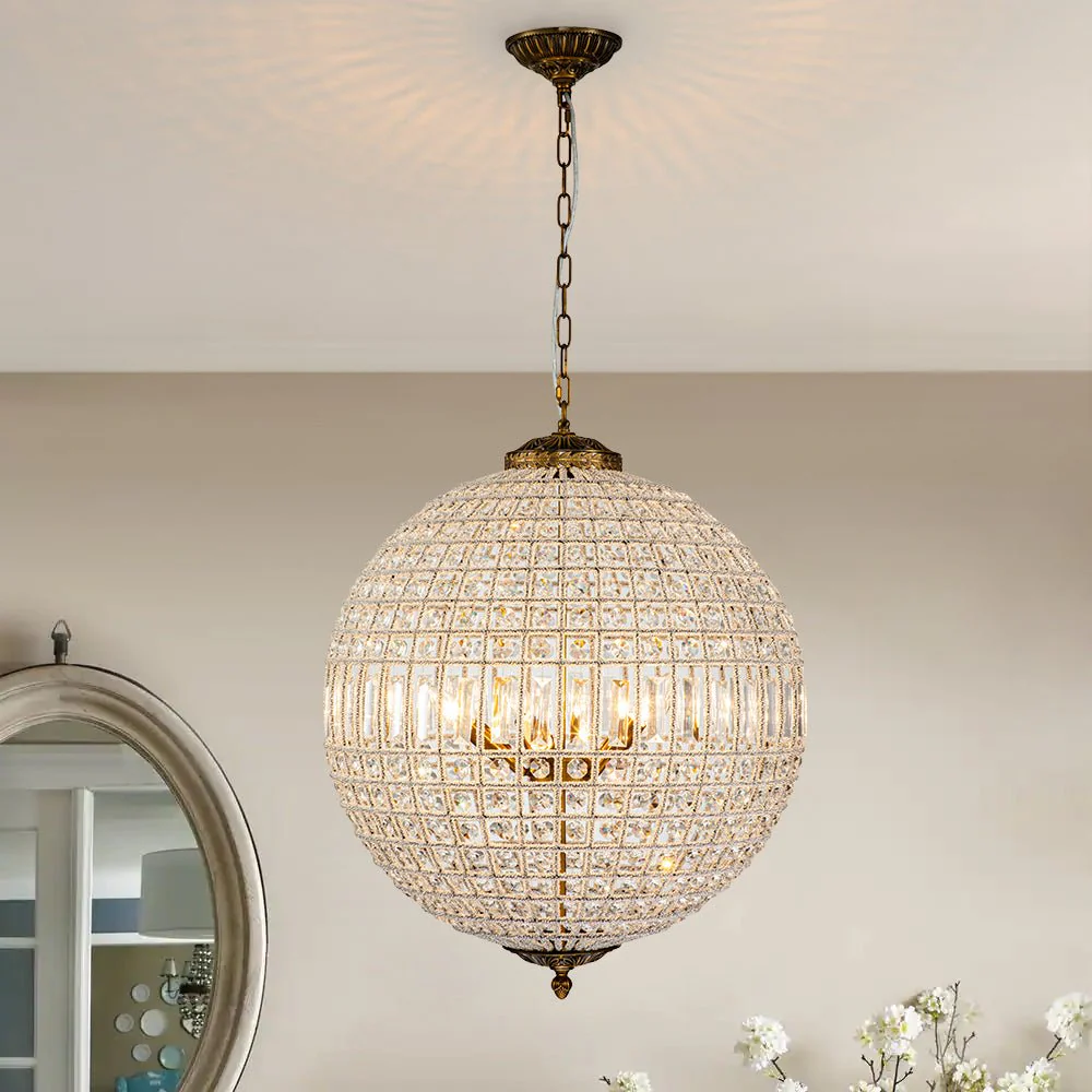 Clarion Luster Trace Sphere Chandelier - Image 5