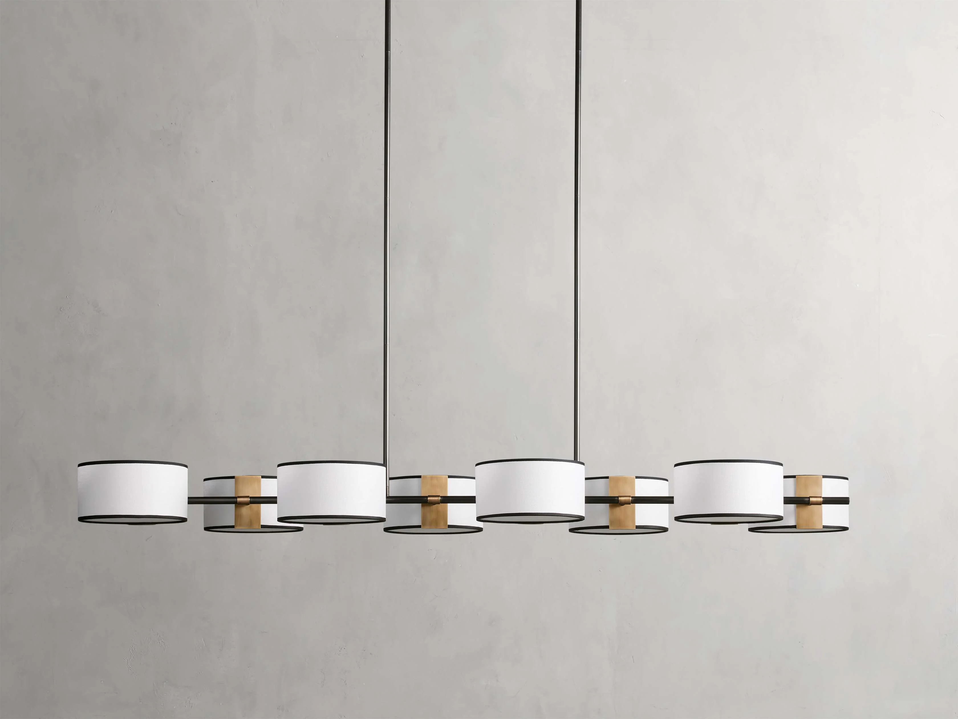 Daphne Gallery Style Linear Chandelier - Image 7