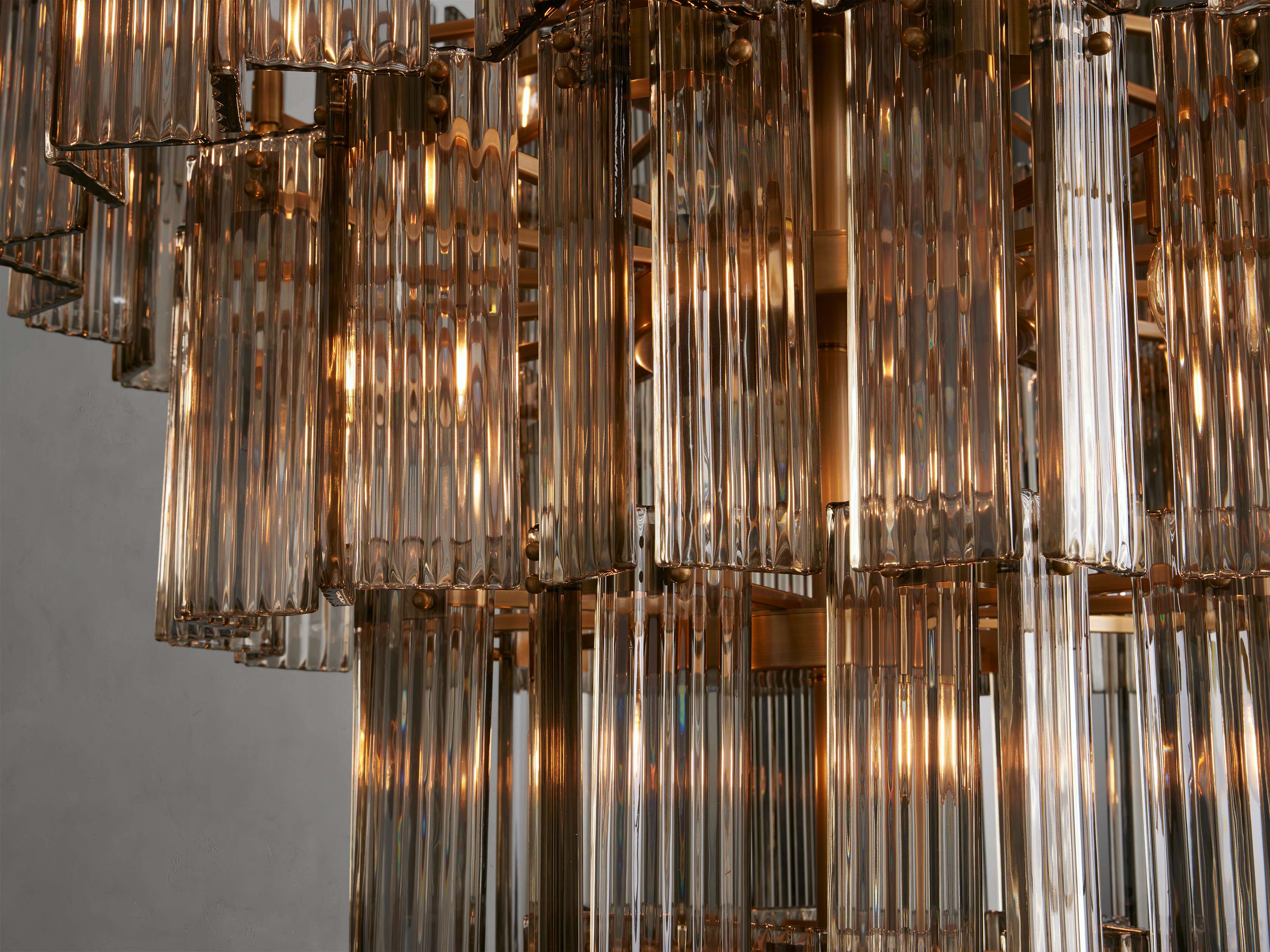Delsie Vintage Glass Round Chandelier - Image 47