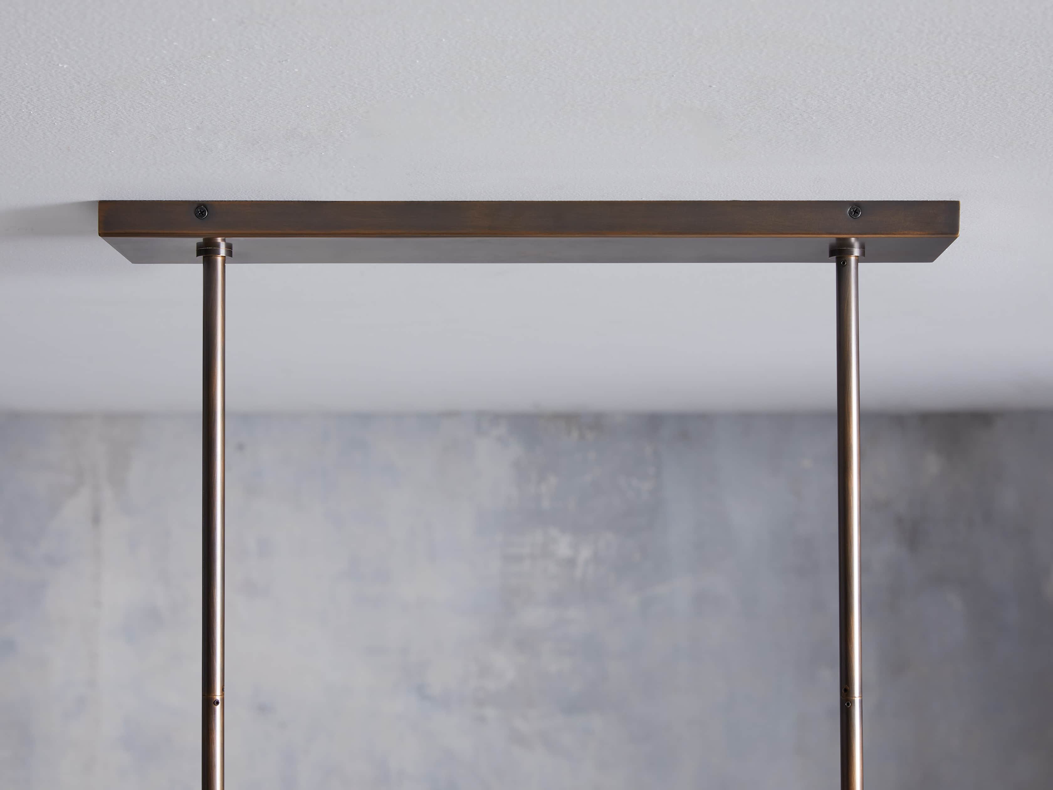 Dyer Simple Glam Linear Chandelier - Image 4