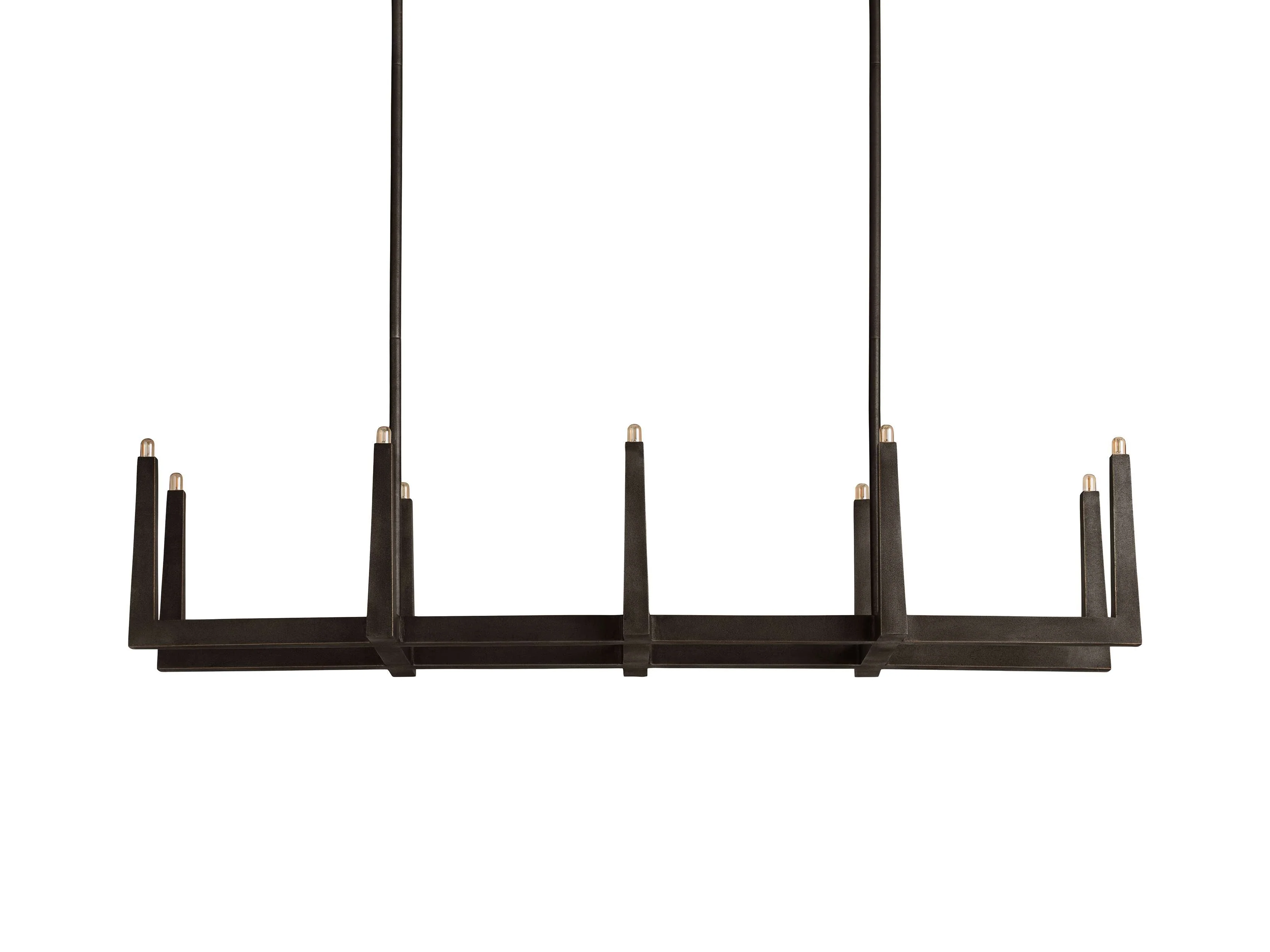 Emmet Geometric Frame Linear Chandelier - Image 20