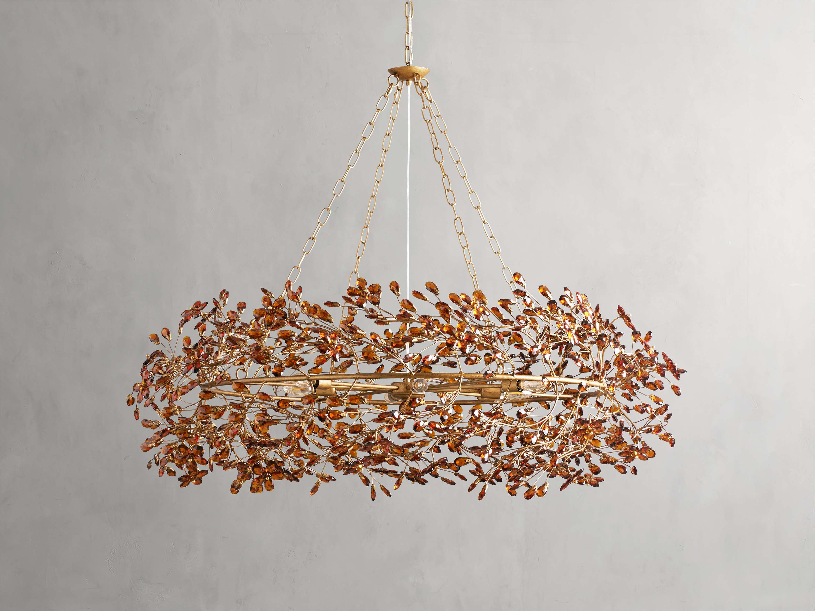 Fiore Delicate Flower Crown Chandelier - Image 20