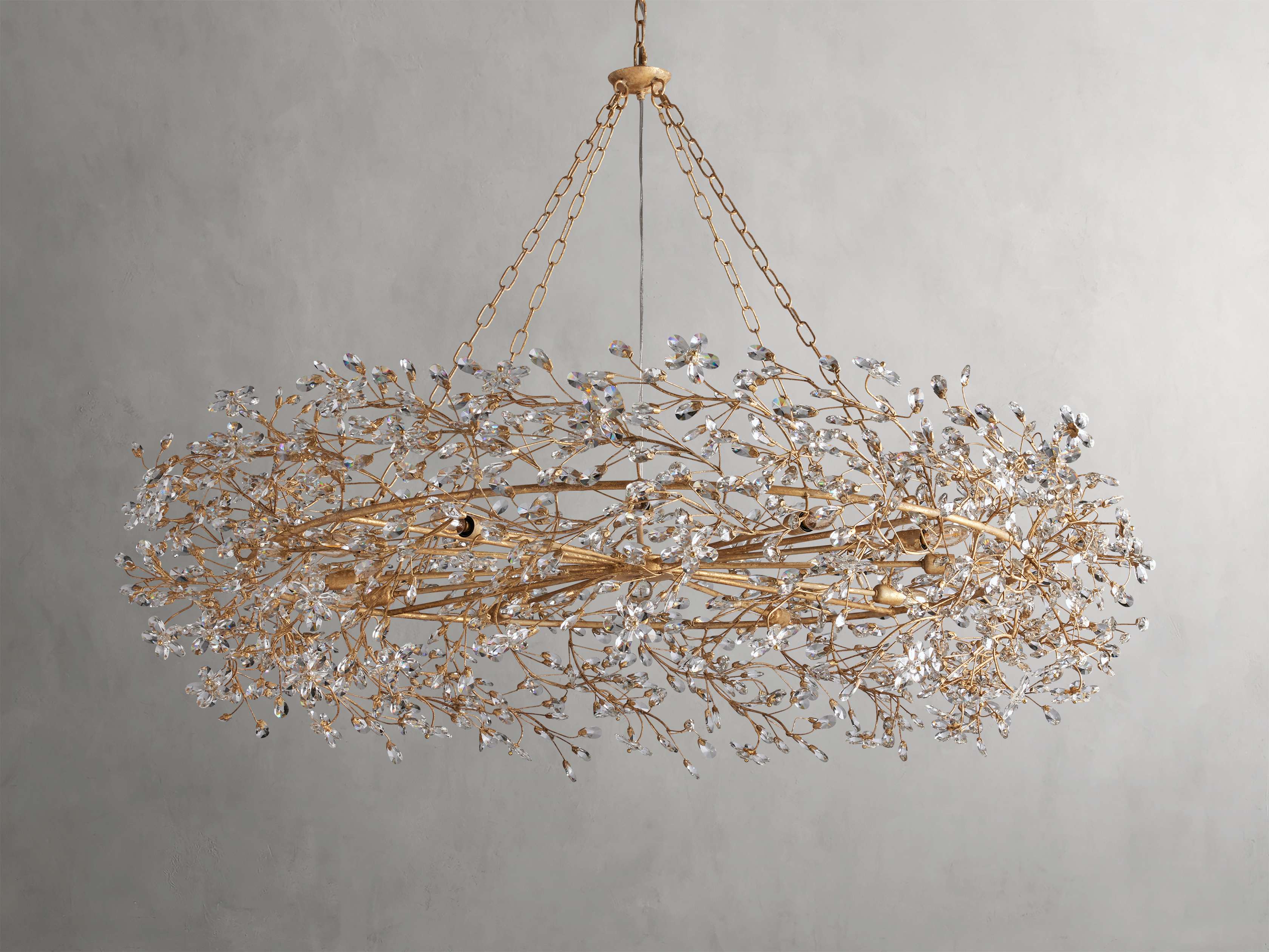 Fiore Delicate Flower Crown Chandelier - Image 25