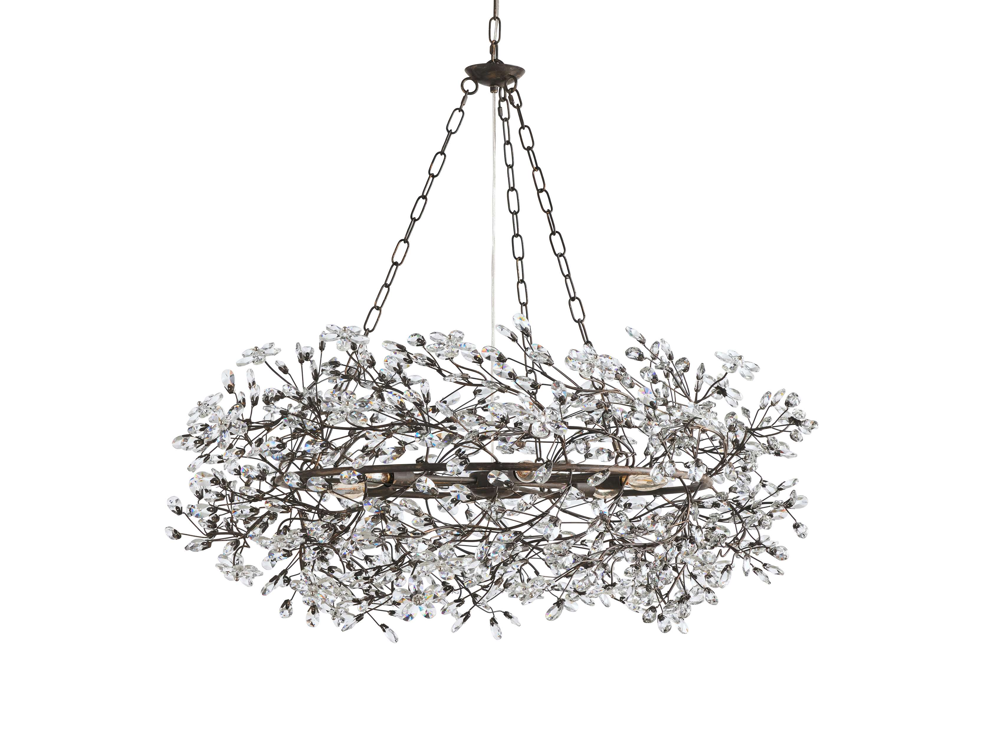 Fiore Delicate Flower Crown Chandelier - Image 46