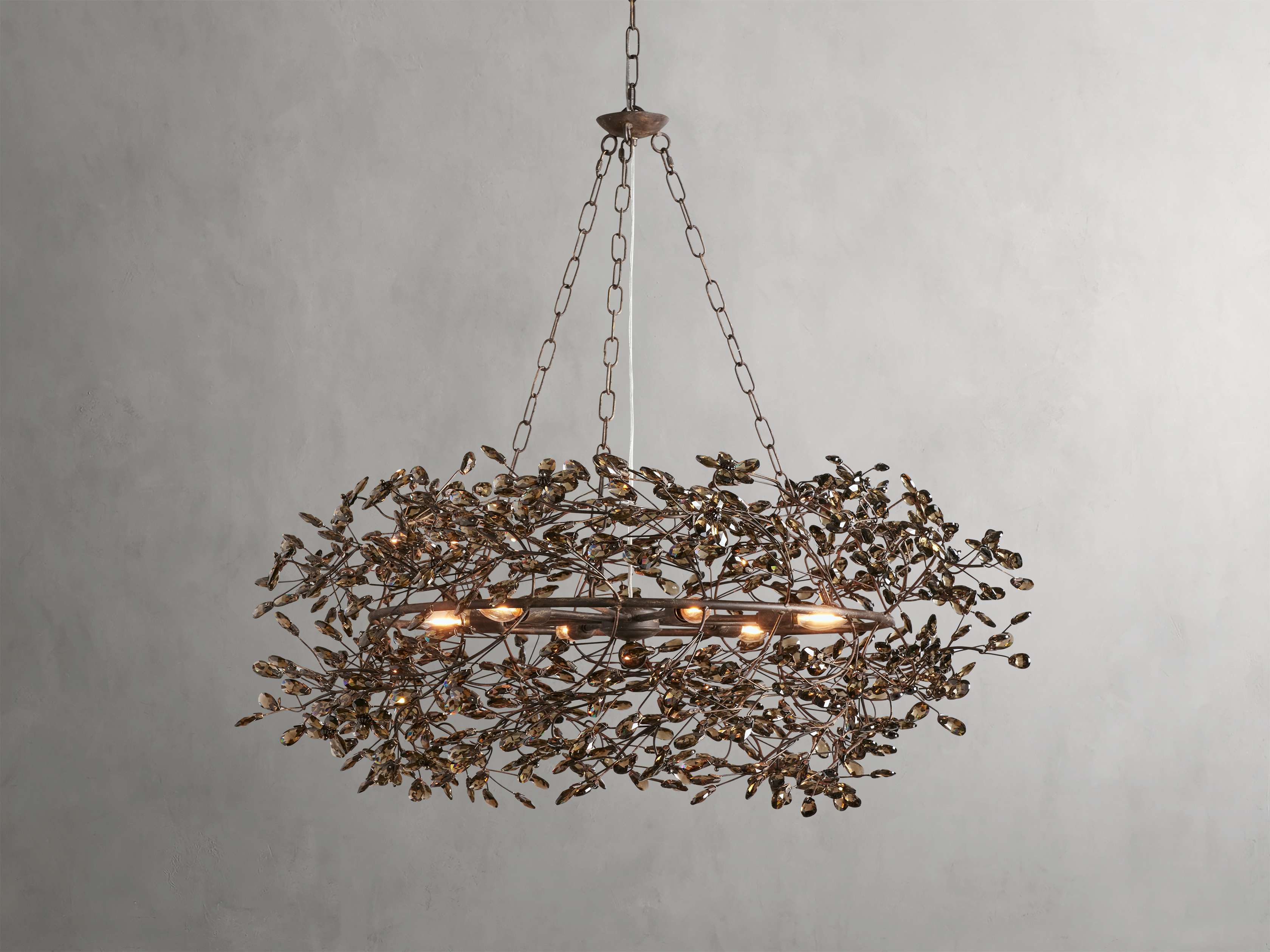 Fiore Sculpted Petals Crown Chandelier - Image 22
