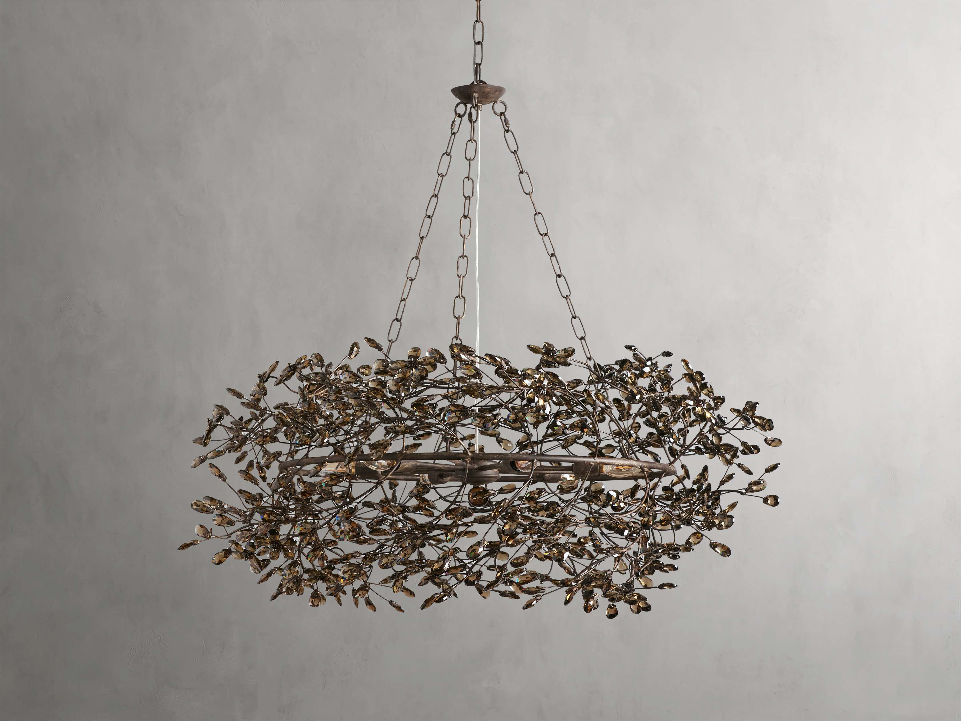 Fiore Sculpted Petals Crown Chandelier - Image 23