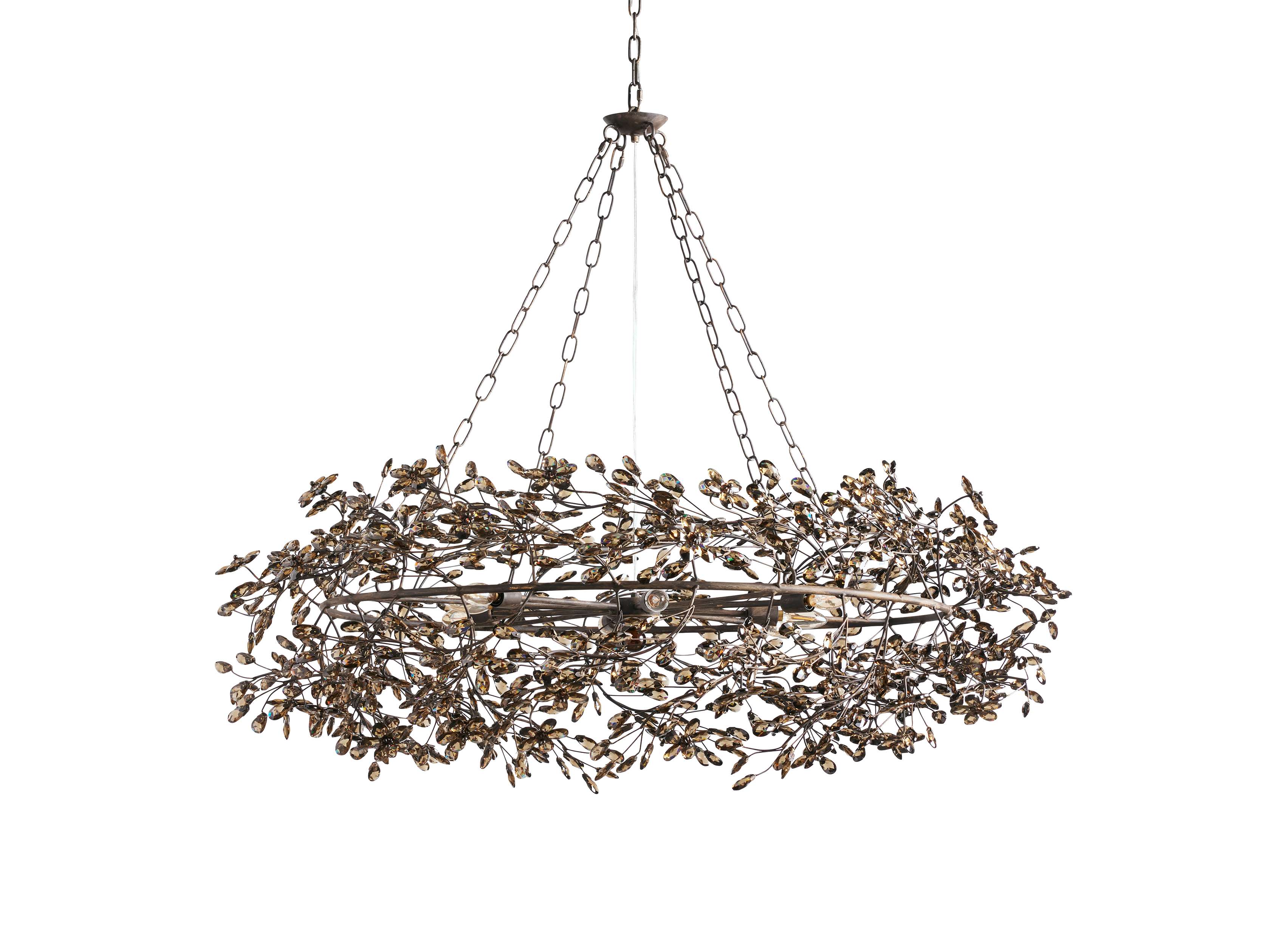Fiore Sculpted Petals Crown Chandelier - Image 51