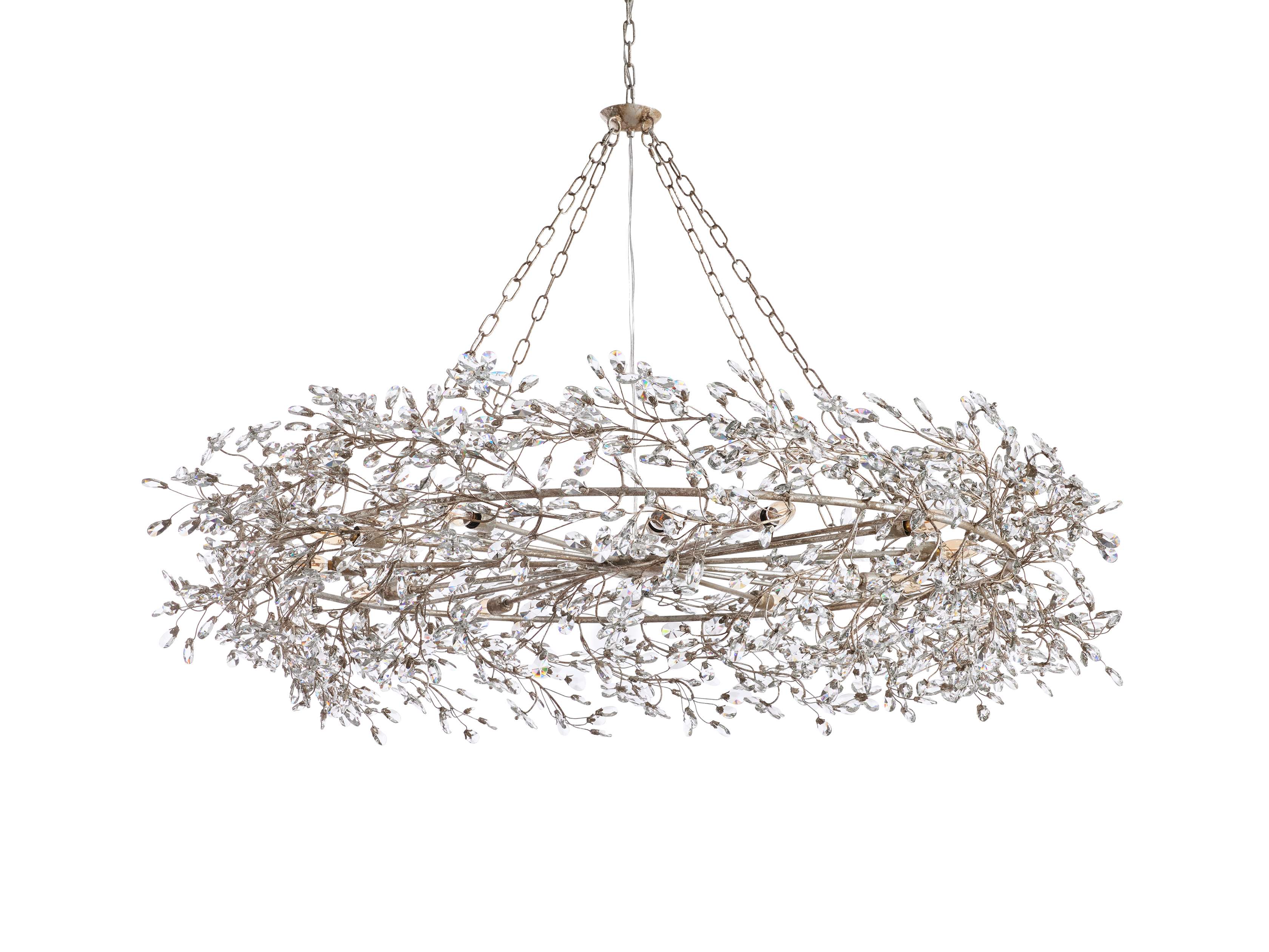 Fiore Sculpted Petals Crown Chandelier - Image 66