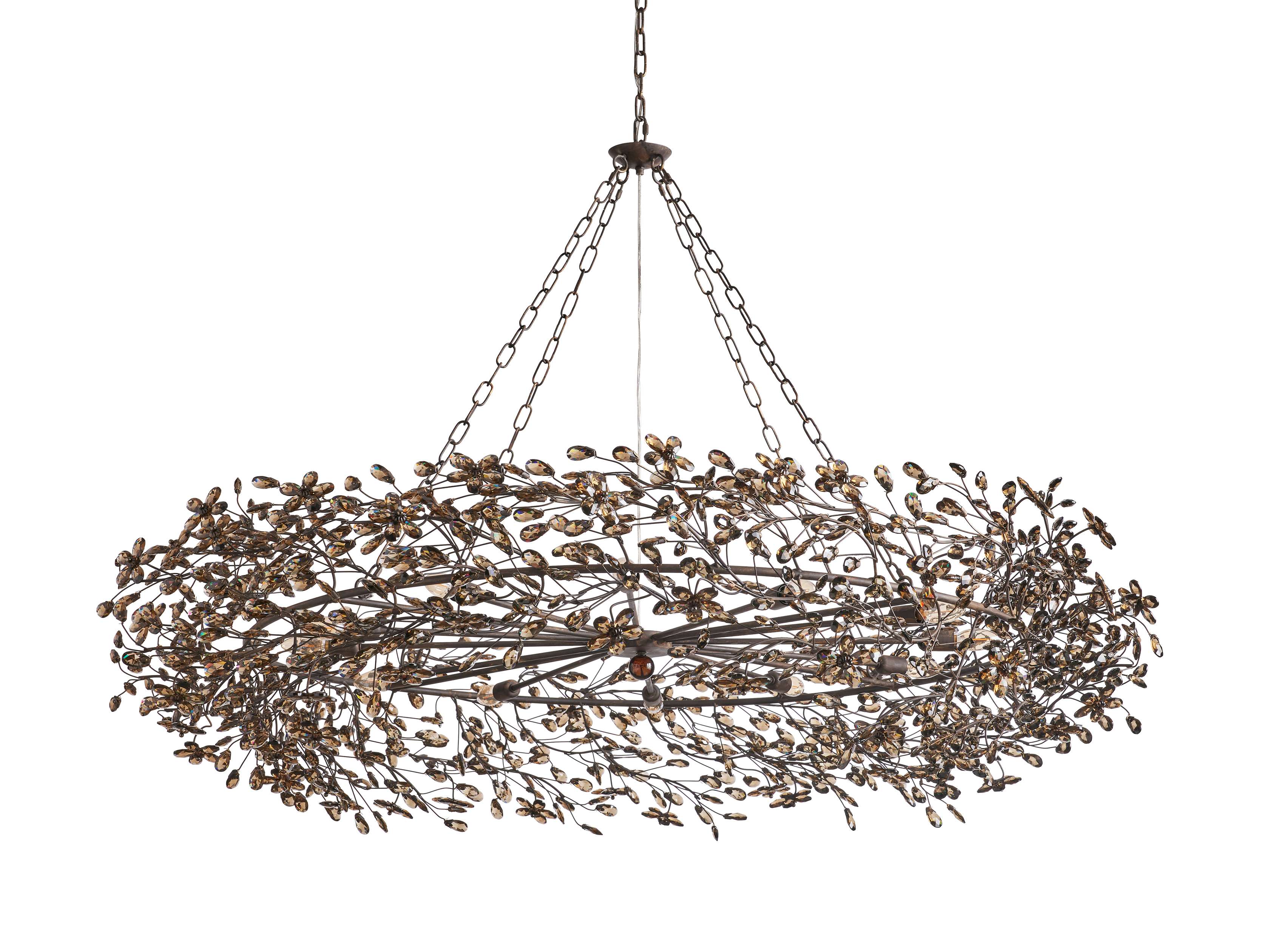 Fiore Sculpted Petals Crown Chandelier - Image 76