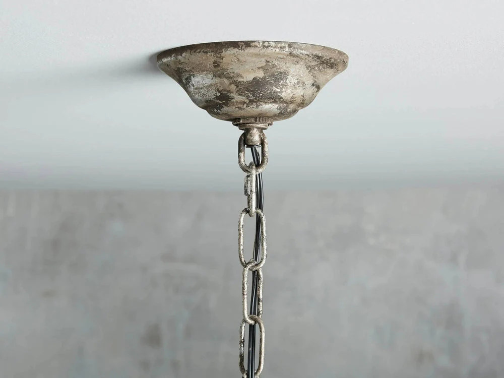 Fotini Patina Crown Round Chandelier - Image 6