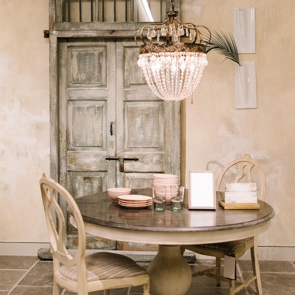 Fotini Patina Crown Round Chandelier - Image 9