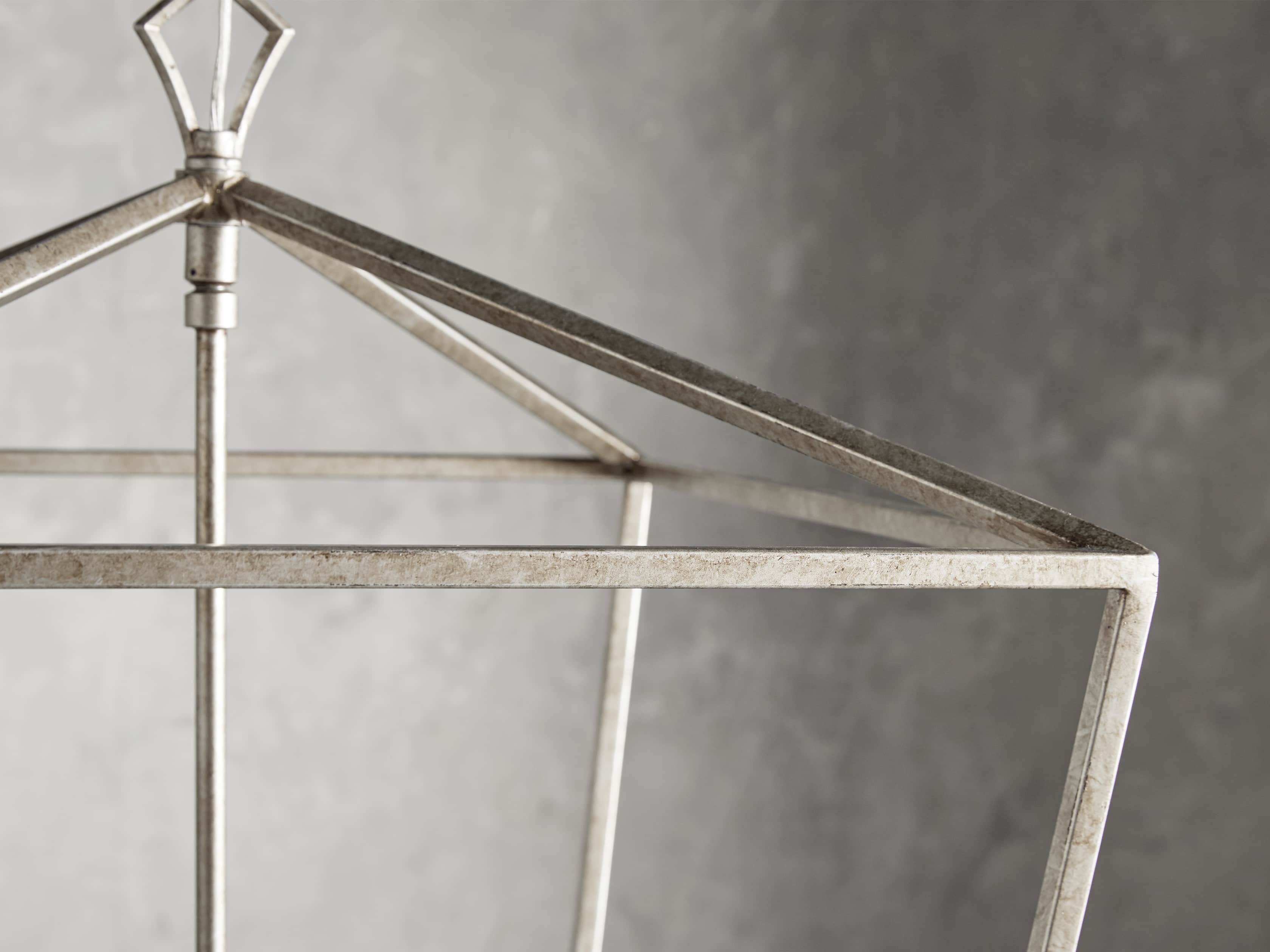 Garnet Hand Forged Cage Chandelier - Image 13
