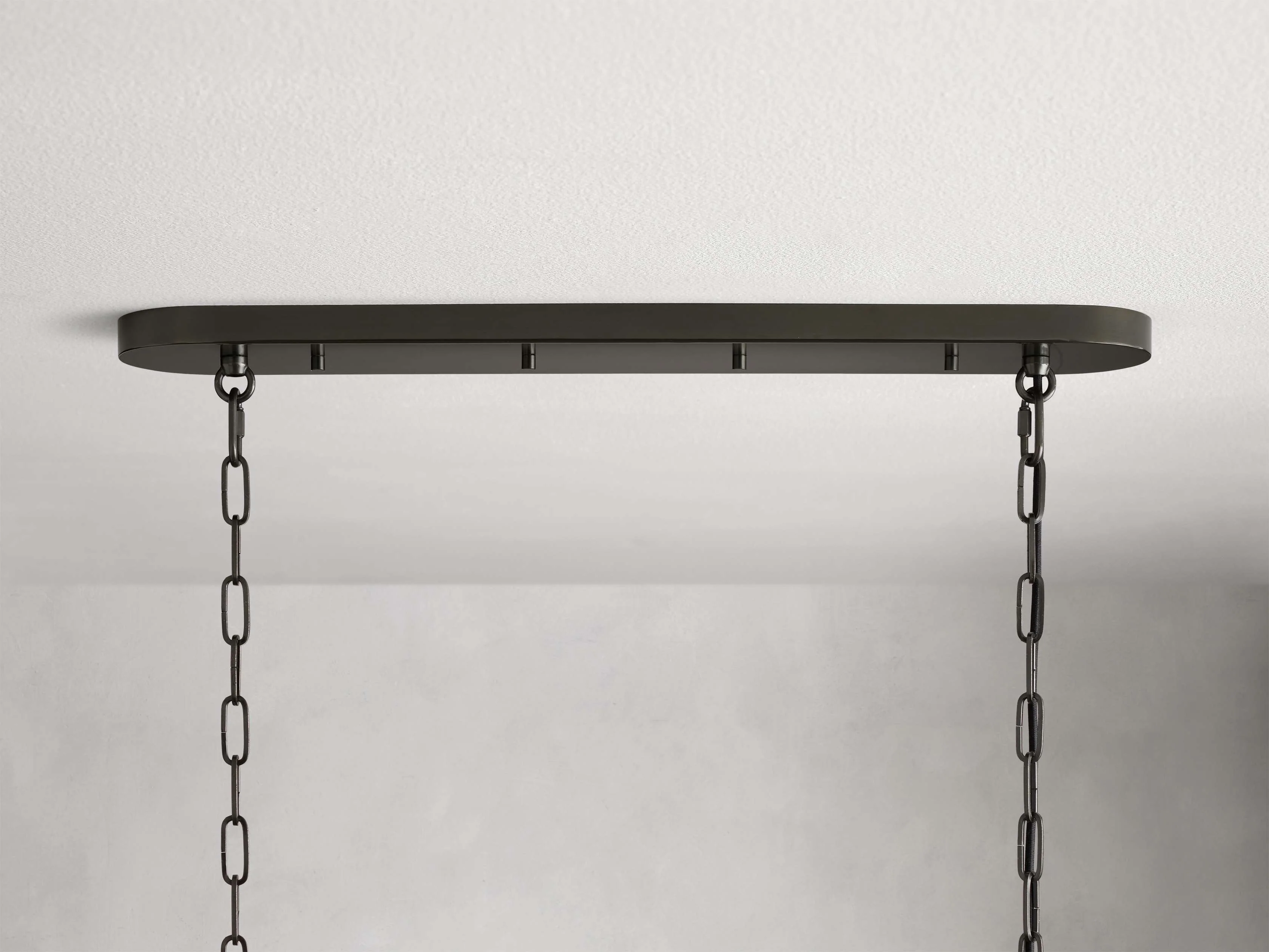Ghiaccio Textured Glass Oval Chandelier - Image 41