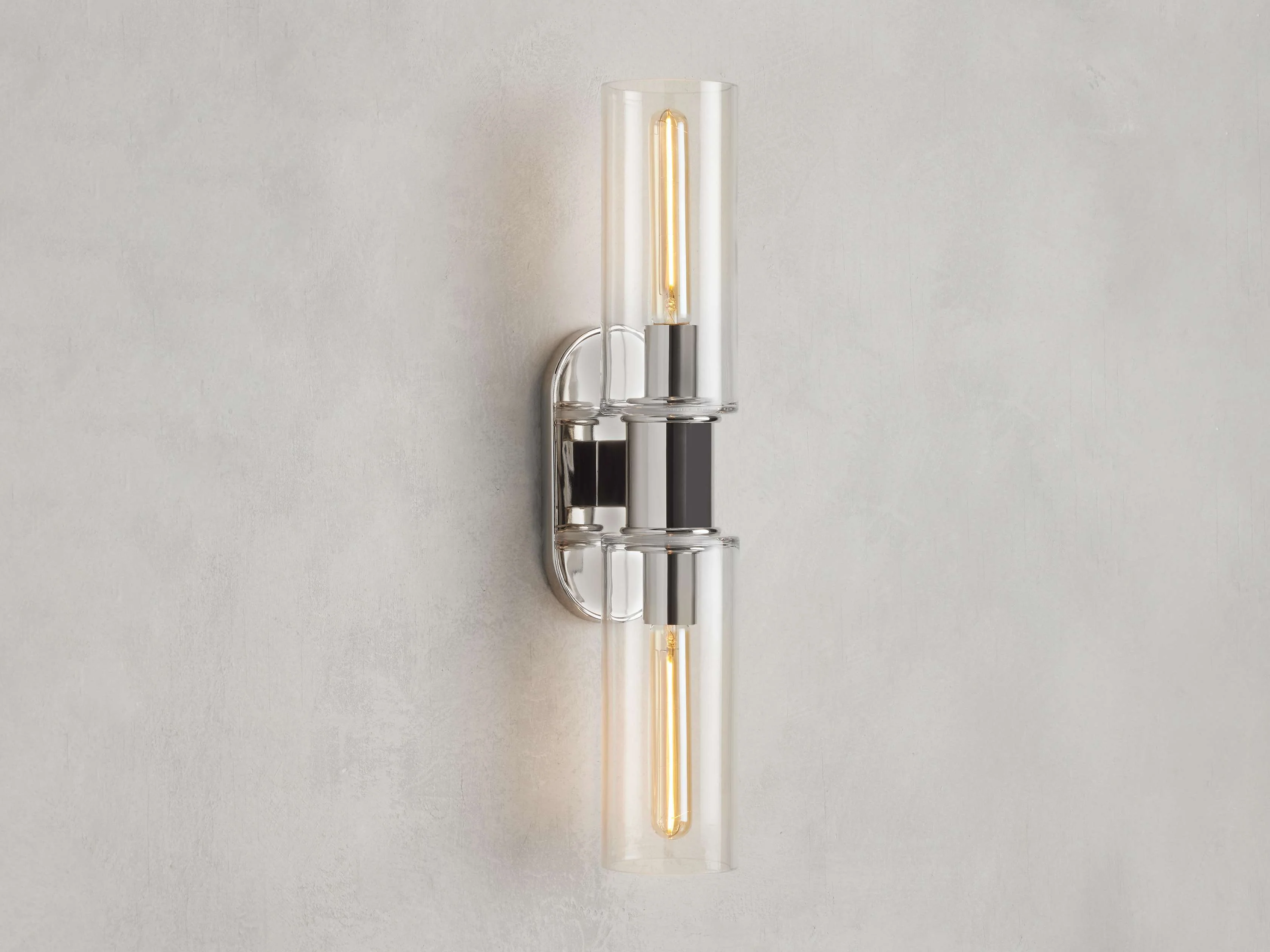 Harlin Clear Glass Wall Sconce - Image 21