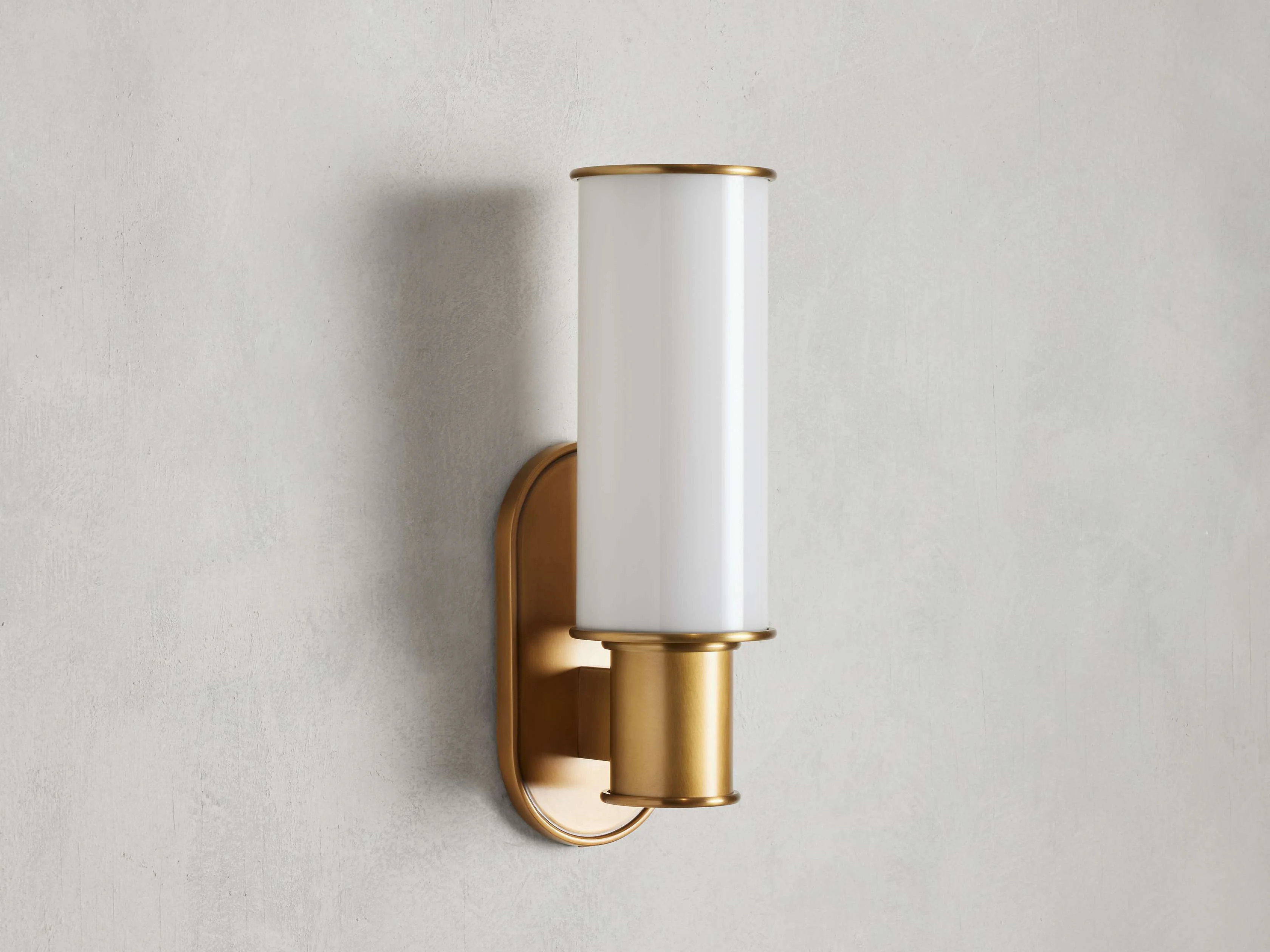 Harlin Milk Glass Wall Sconce - Image 2