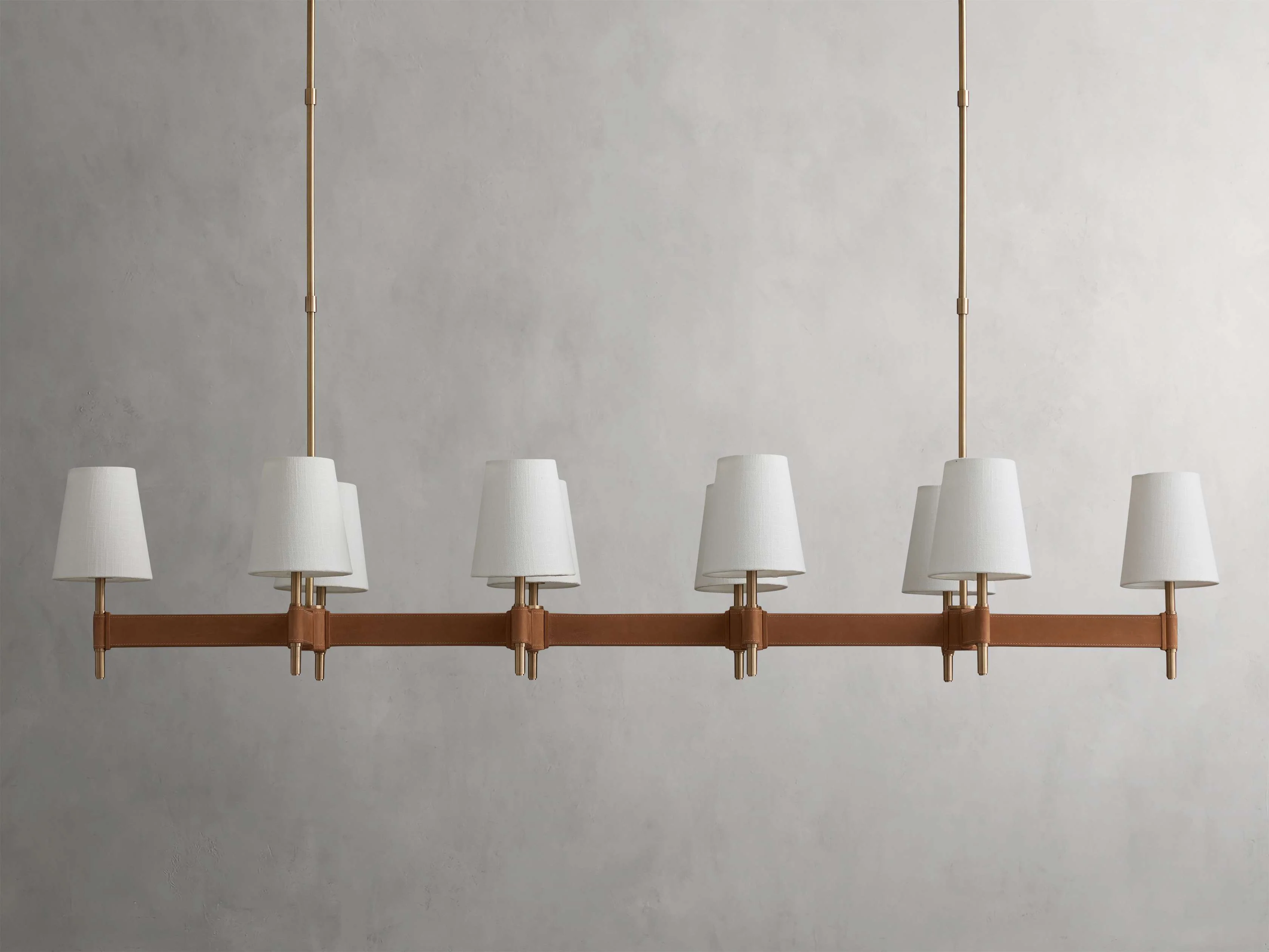 Hastings Midcentury Modern Linear Chandelier - Image 14