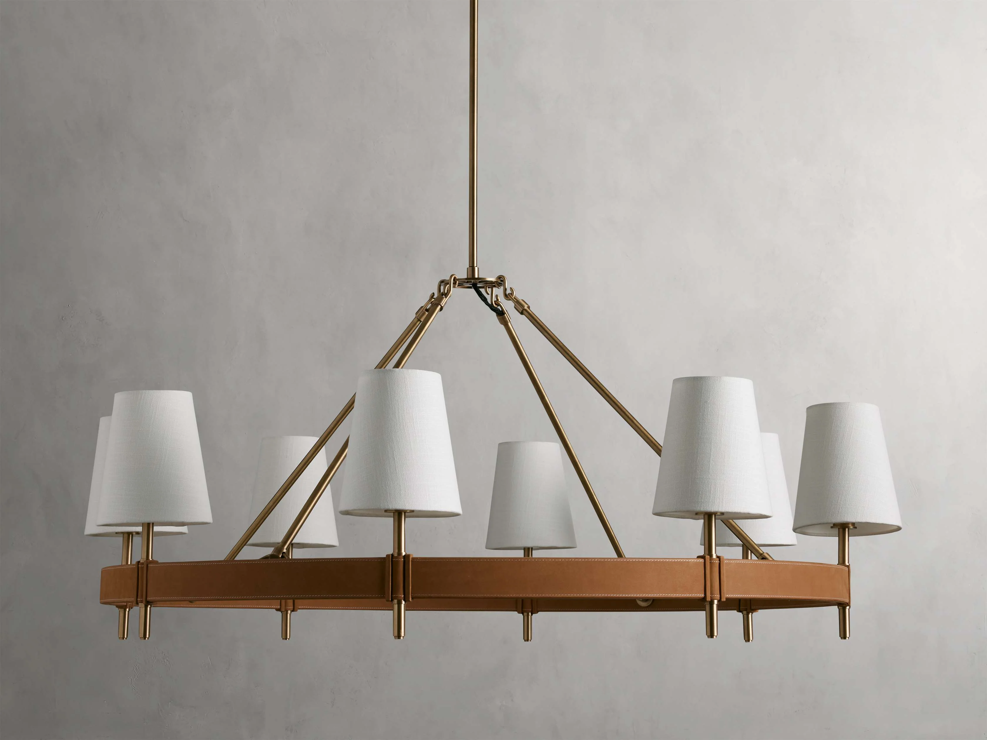 Hastings Midcentury Modern Round Chandelier - Image 14