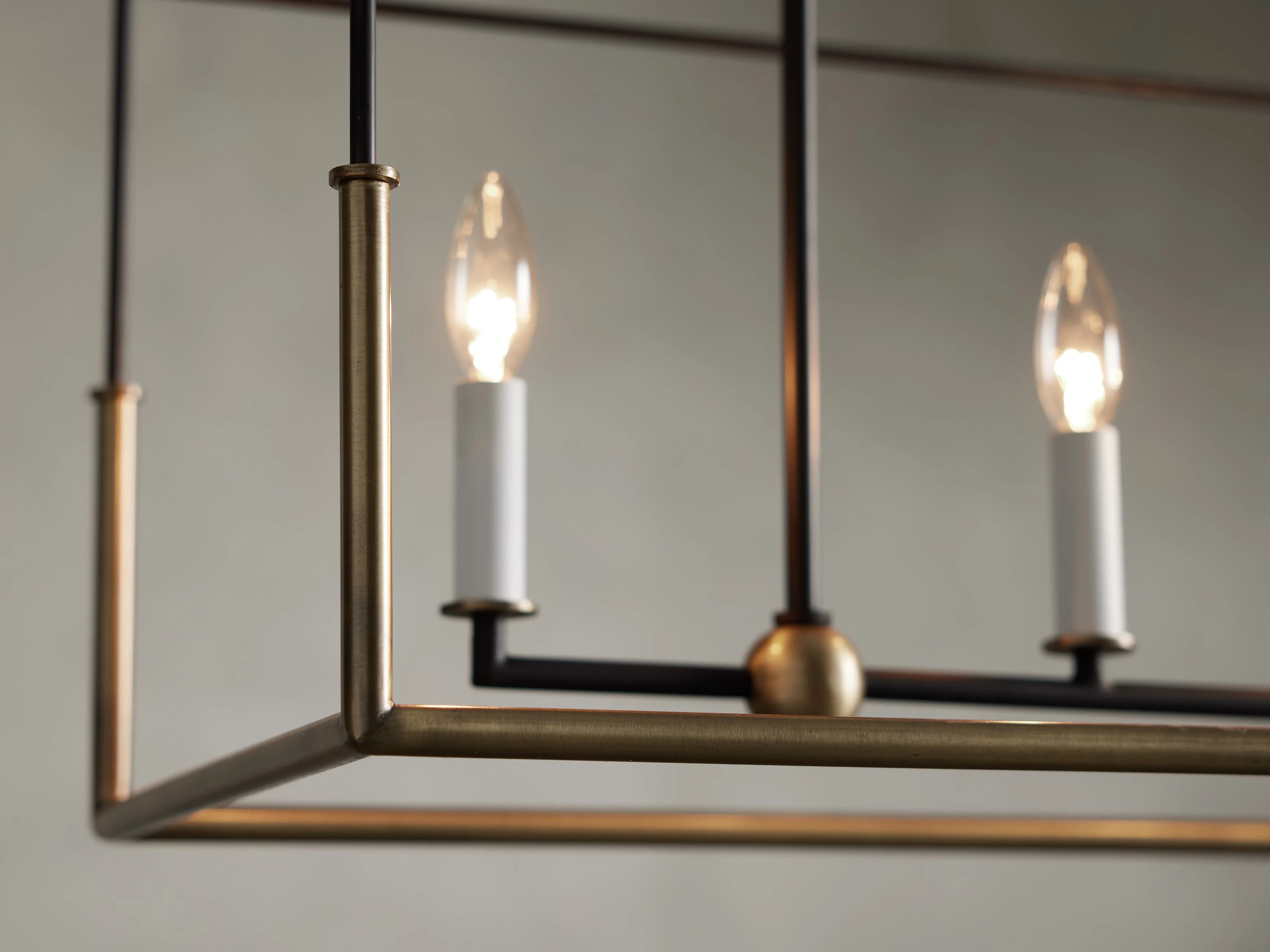 Holt Minimal Frame Linear Chandelier - Image 3