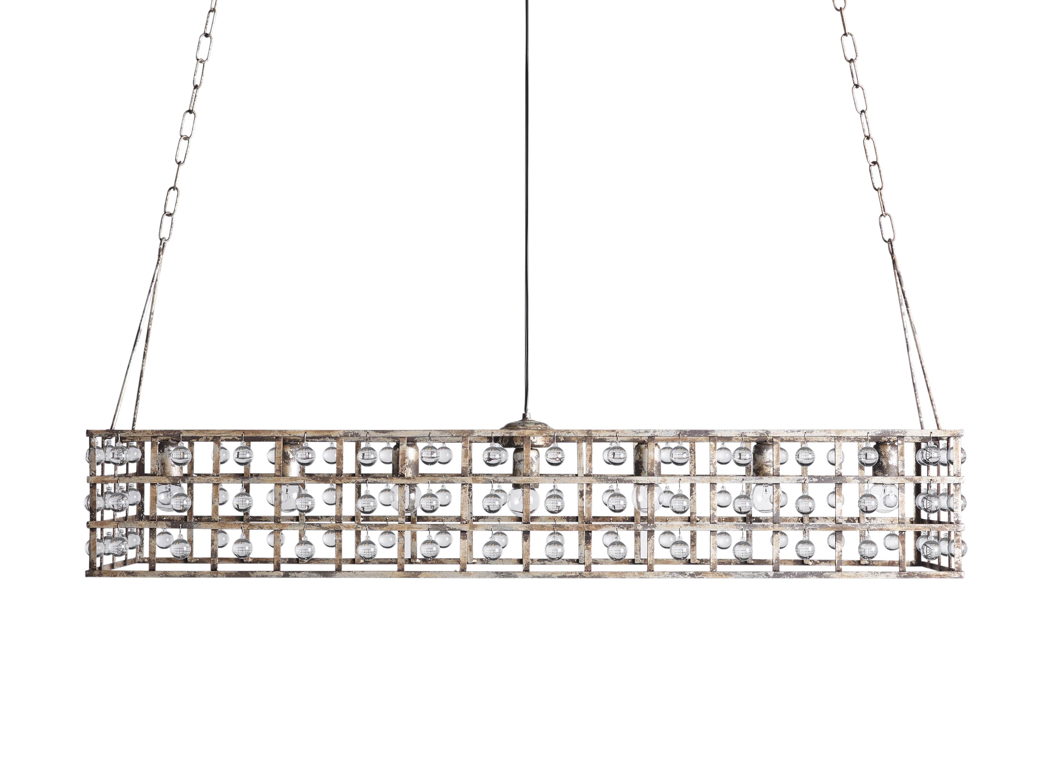 La Cage Astral Forge Rectangular Chandelier - Image 15