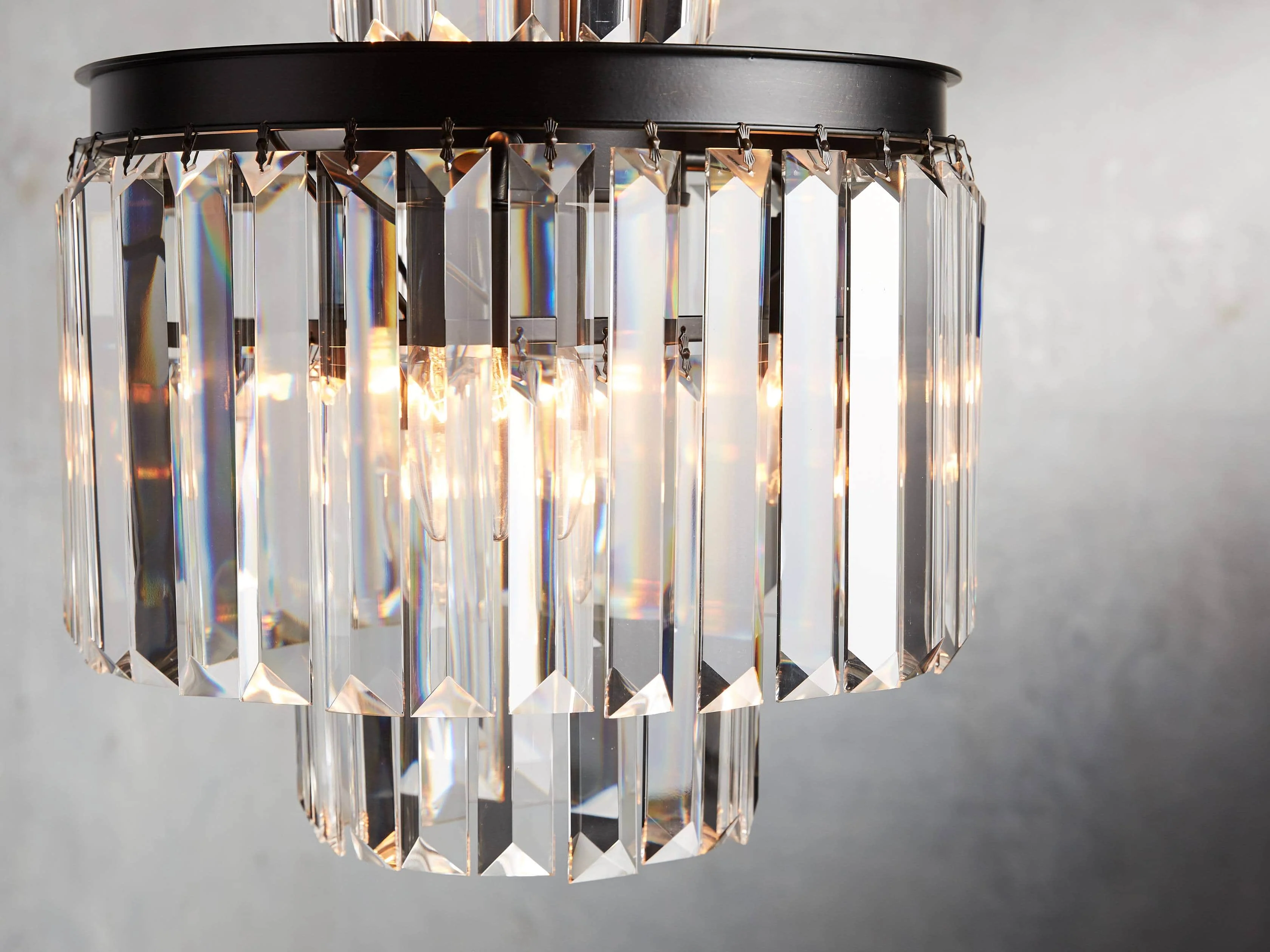 Leyland Prism Crystal Tiered Chandelier - Image 5