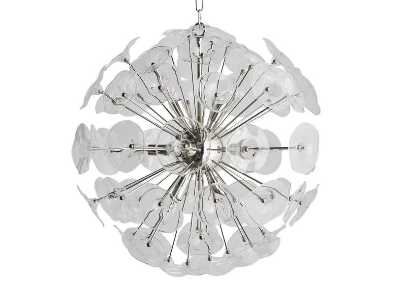 Lily Modern Floral Round Chandelier - Image 10