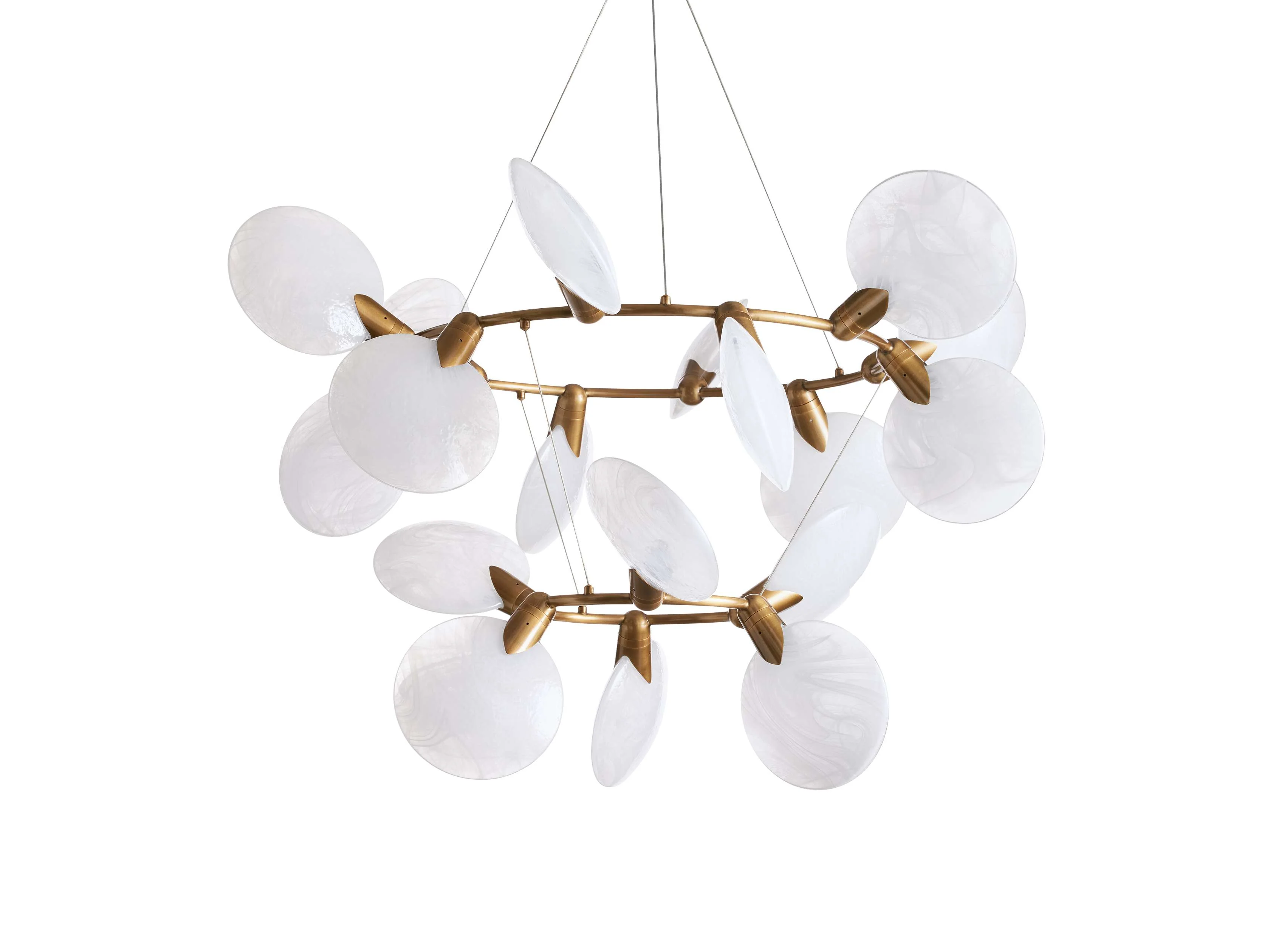 Lyla Floral Whisper Two-Tier Chandelier - Image 5